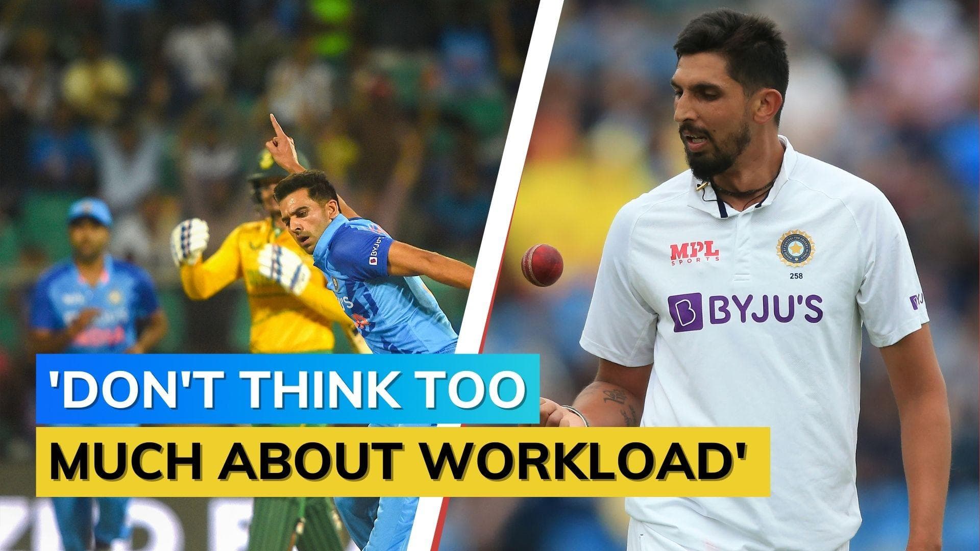 Ishant Sharma not in favour of 'Workload' Management for Indian bowlers