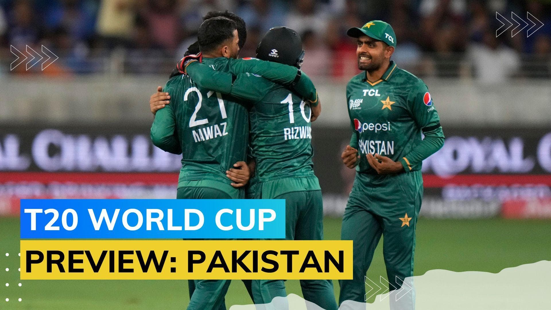 ICC T20 World Cup 2022: Pakistan full schedule, match results, timings, squad and streaming updates