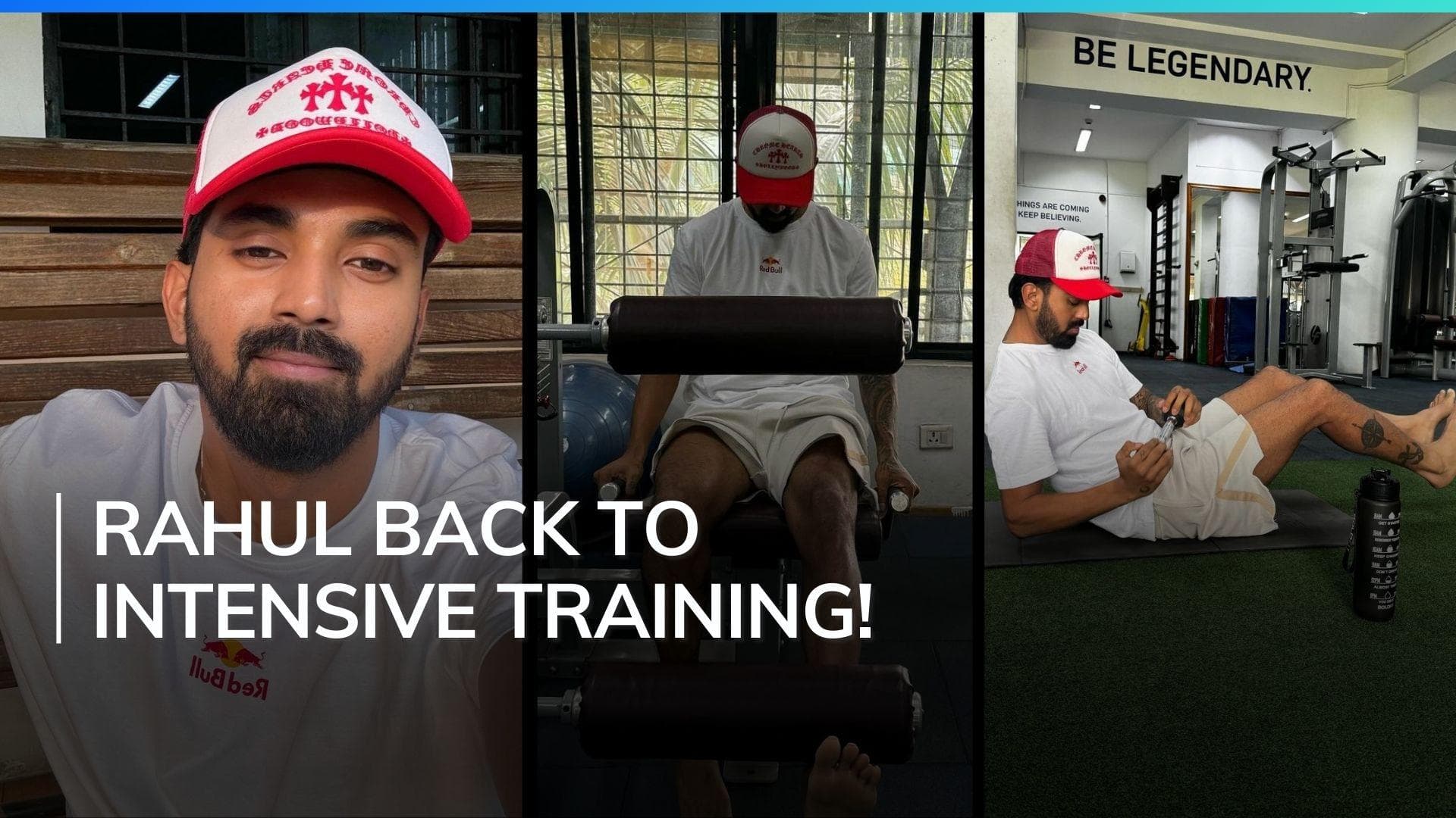 KL Rahul shares photos of NCA training, signals IPL comeback