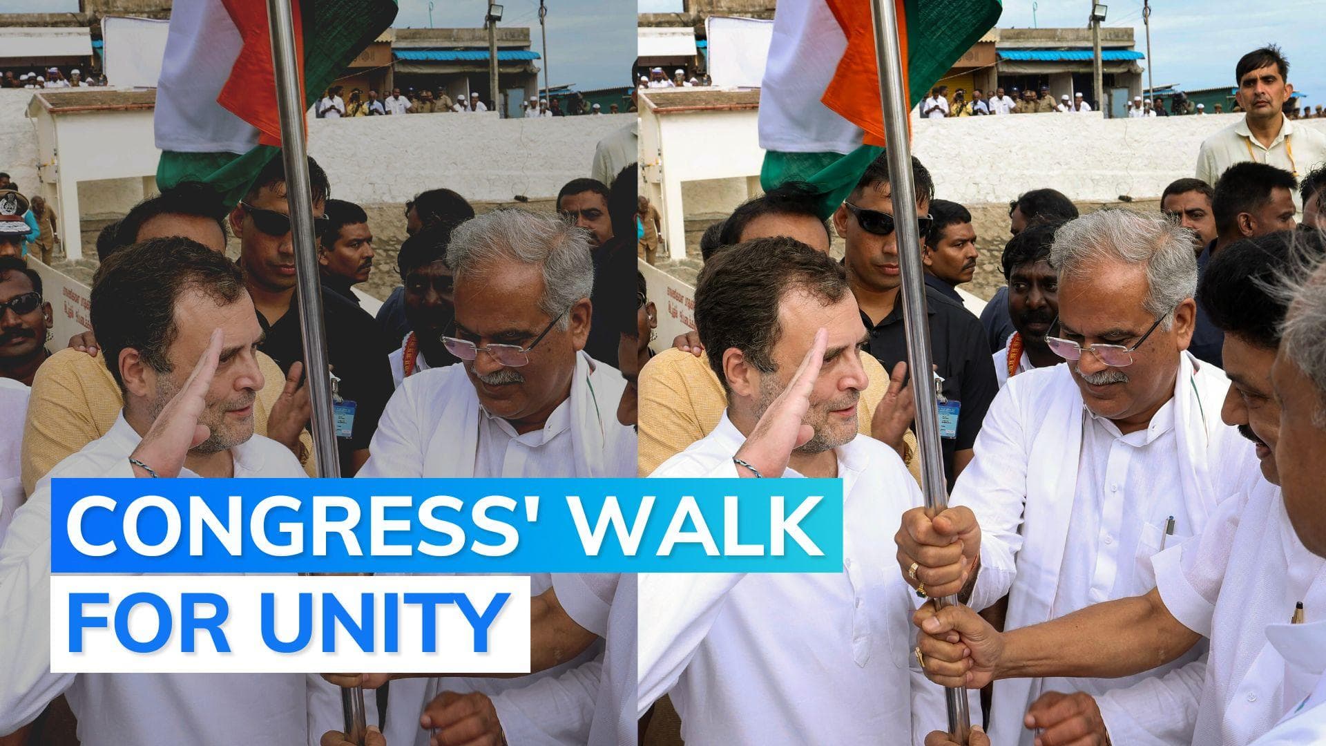 'Bharat Jodo Yatra': Rahul Gandhi marches to 'unite India' from Kanyakumari to Kashmir