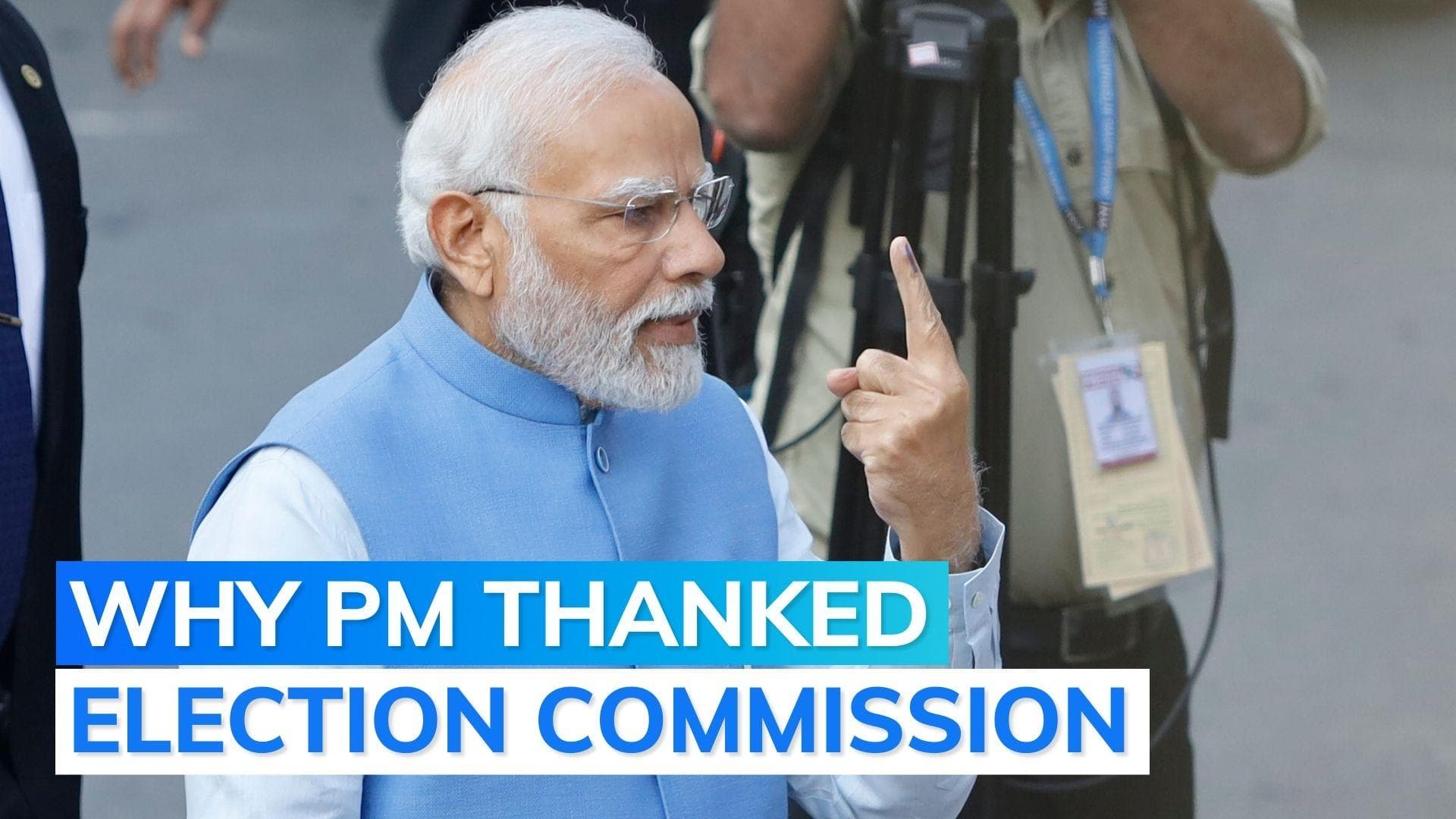 Gujarat election: Watch what PM Modi said after casting vote in Ahmedabad