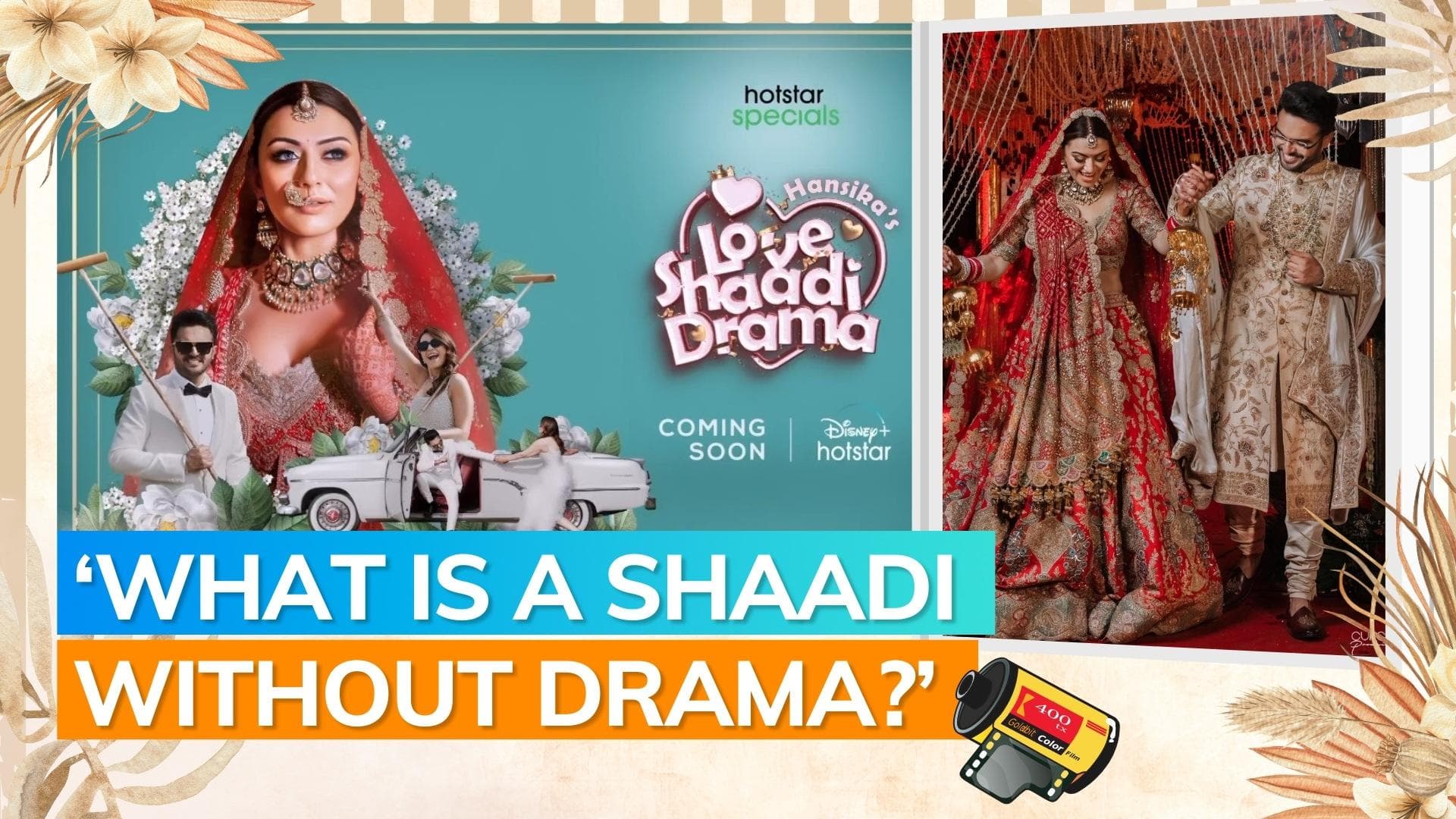 Newly-wed Hansika Motwani announces reality show based on her wedding with Sohael Kathuriya