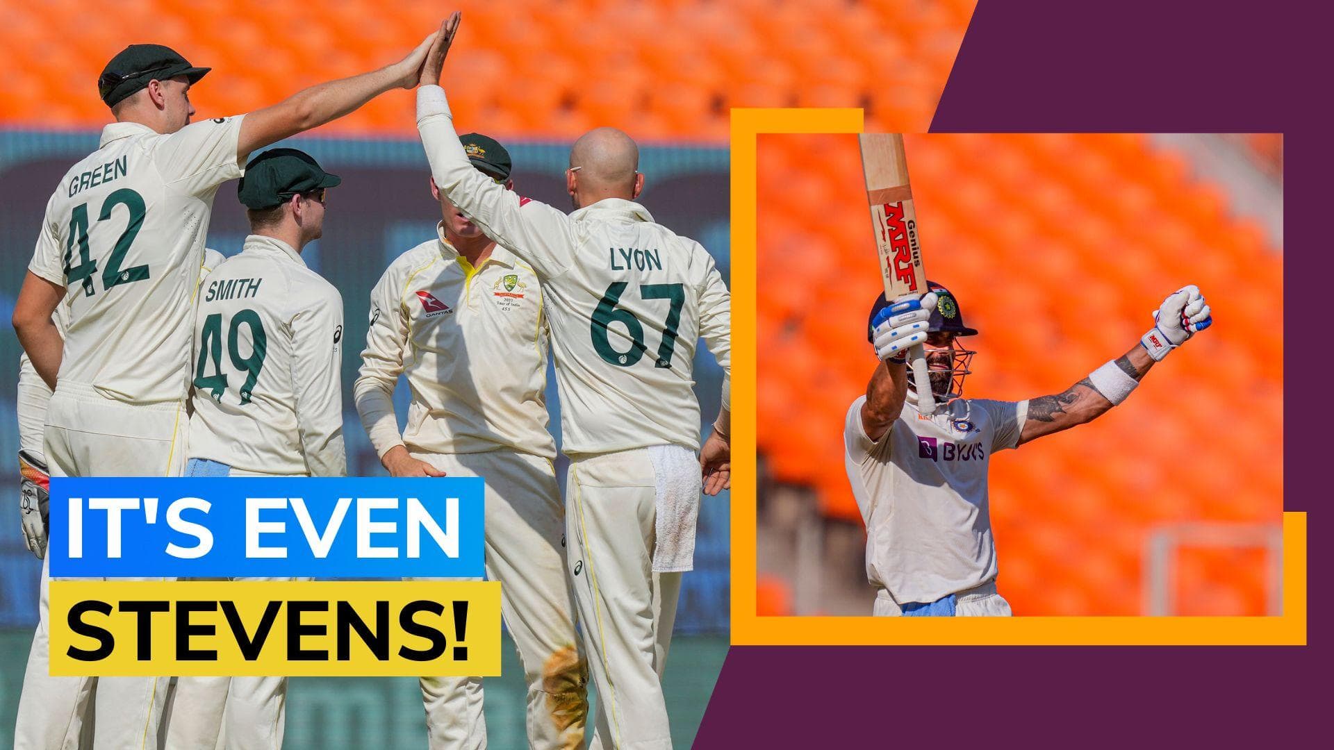 IND vs AUS 4th Test: Shubman Gill & Virat Kohli shine as India end Day 3 at 289/3, trail by 191