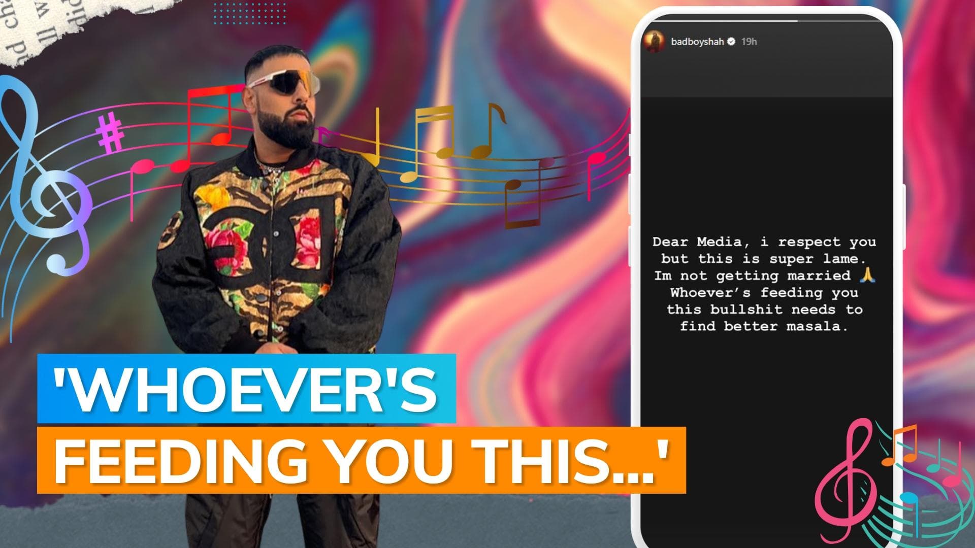 Badshah denies wedding rumours with GF Isha Rikhi, says 'this is super lame’