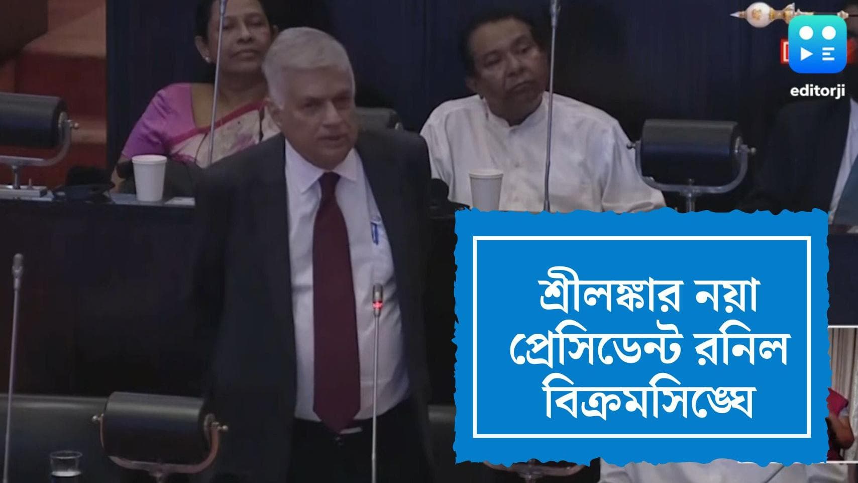 Ranil Wickremesinghe: অশান্ত শ্রীলঙ্কায় বিরাট ব্যবধানে জয় পেয়ে প্রেসিডেন্টের পদে রনিল বিক্রমসিঙ্ঘে