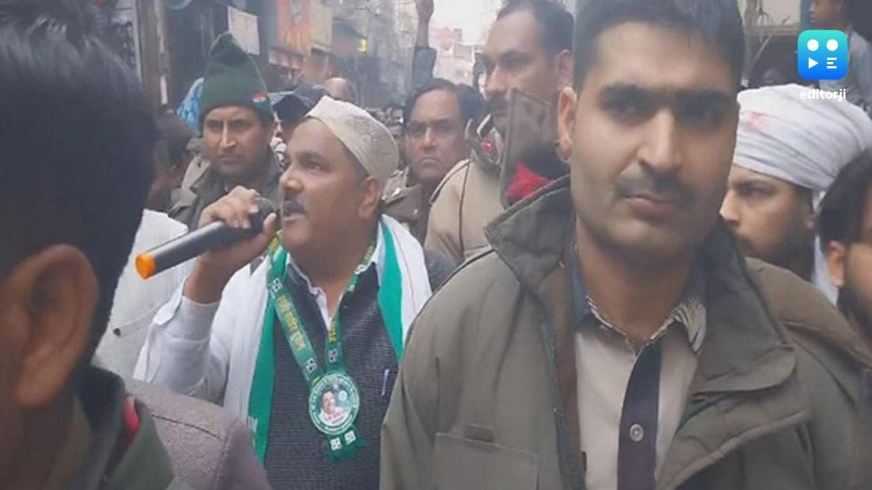 Delhi Elections: Tahir Hussain, accused in 2020 riots, campaigns in Mustafabad