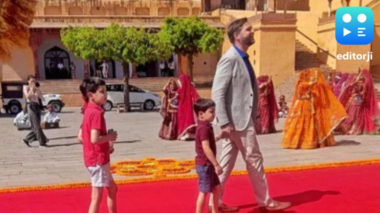 US Vice President visits Jaipur’s Amber Fort, explores Rajasthan’s cultural legacy