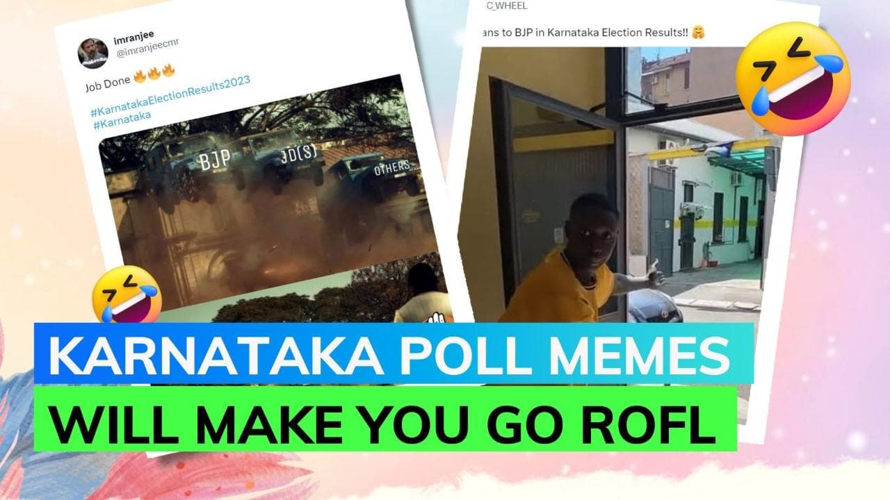 Memes defining Karnataka election leave internet in splits