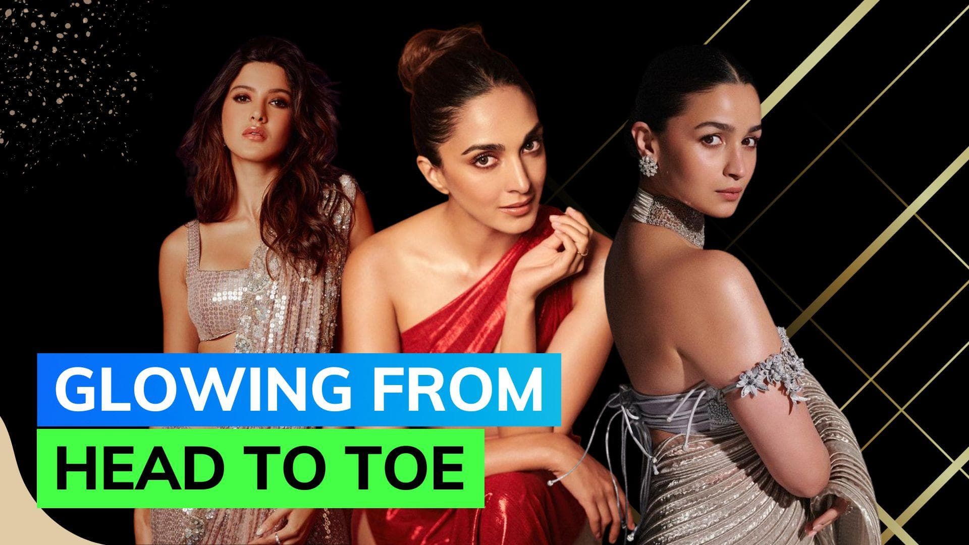 From Shanaya Kapoor to Alia Bhatt, glossy body highlighter is the new celeb approved beauty trend