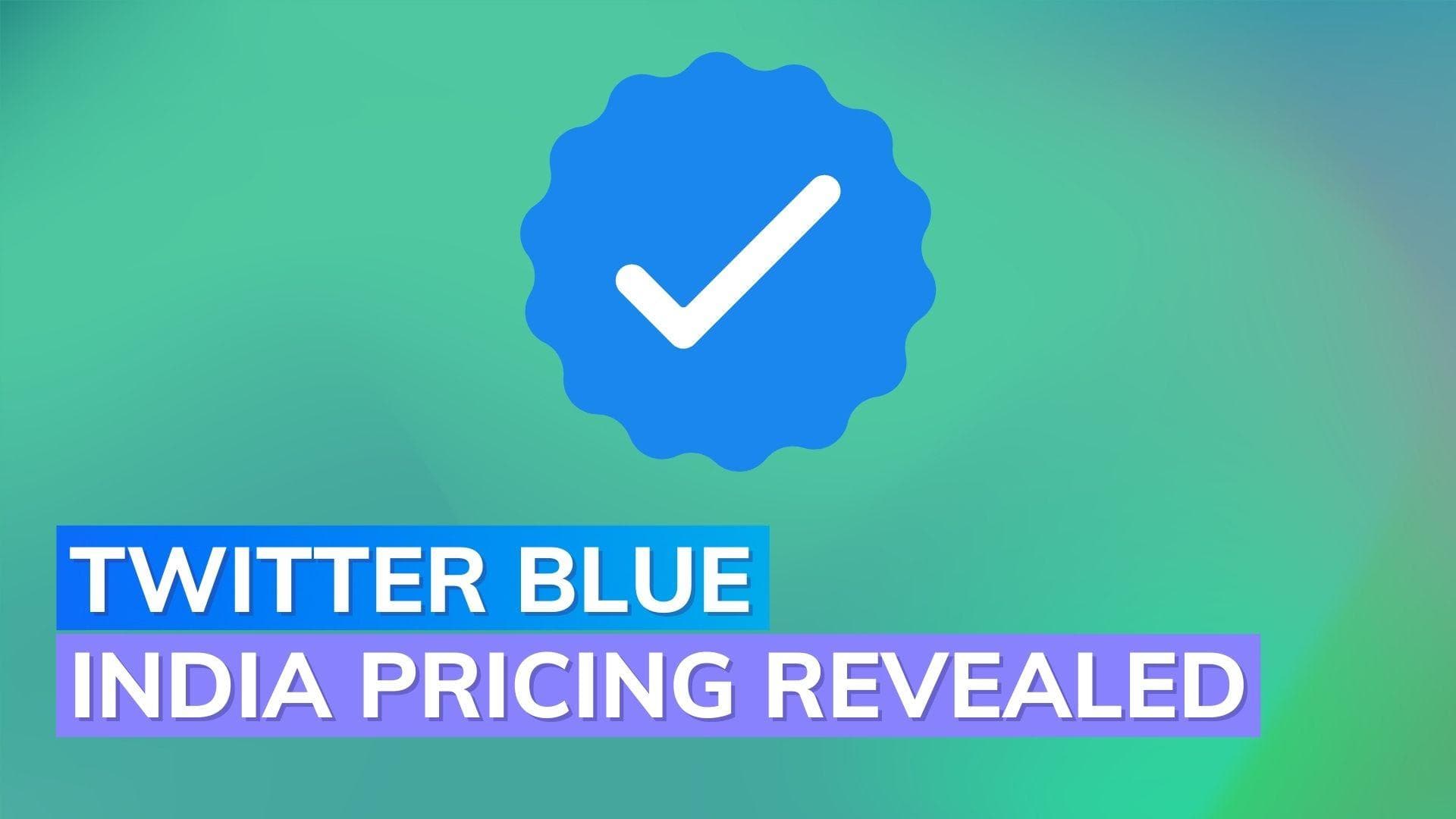 Twitter Blue launched in India