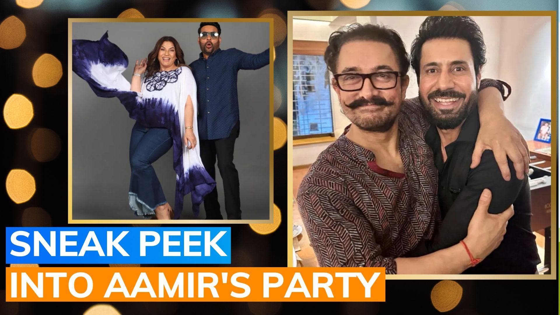 Aamir Khan reunites with 'Raja Hindustani' co-star Archana Puran Singh; sings along with Kapil Sharma