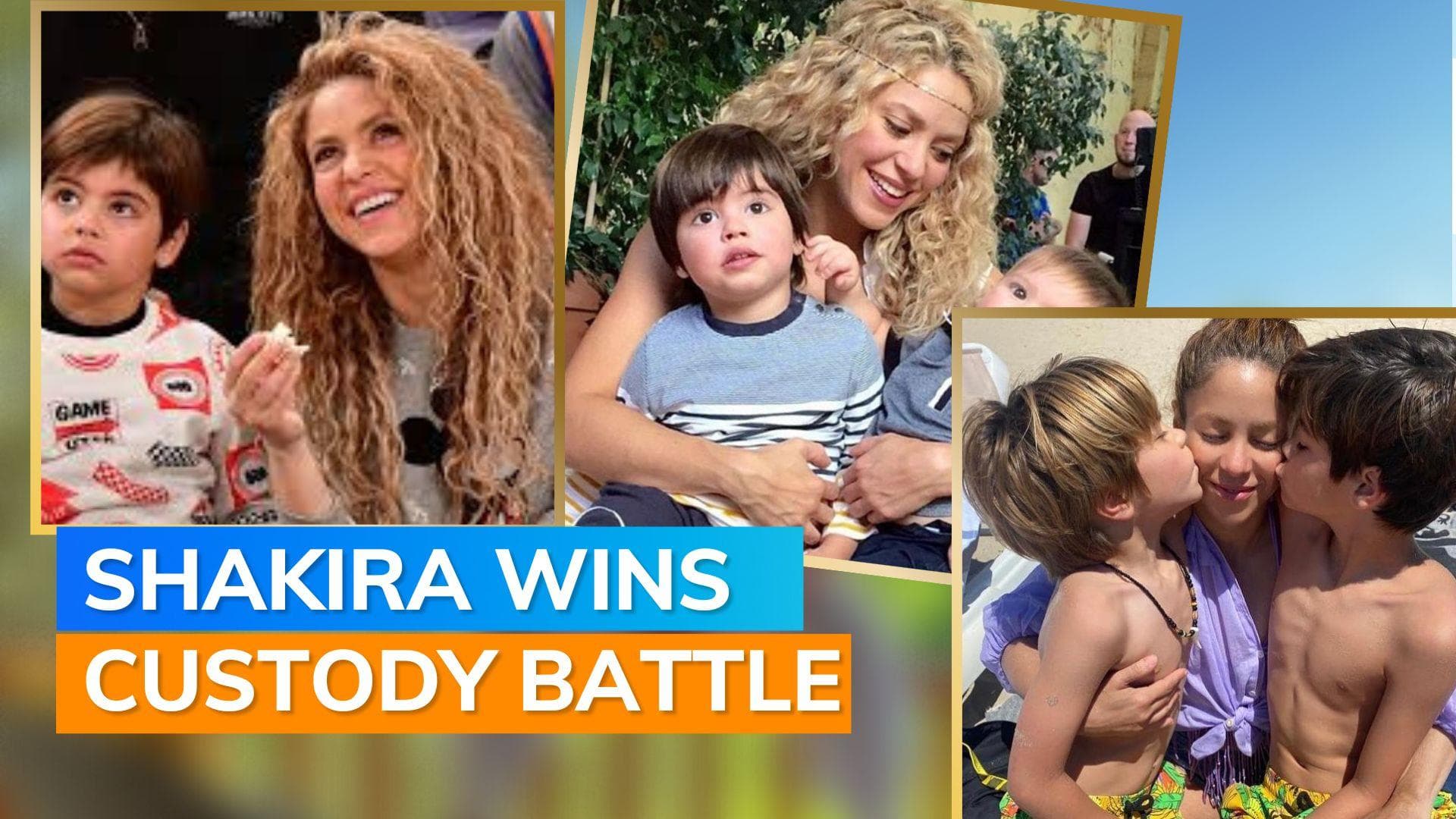 Shakira and Gerard  Piqué reach agreement on child custody after break-up