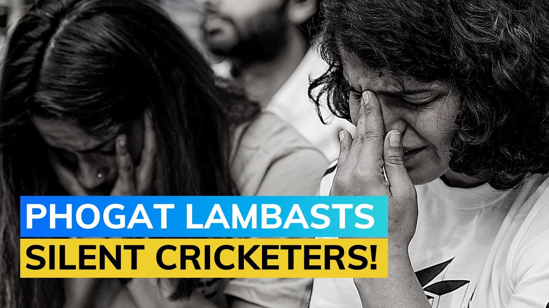 'Are you so afraid of the system?': Vinesh Phogat questions top cricketers, other big athletes' silence