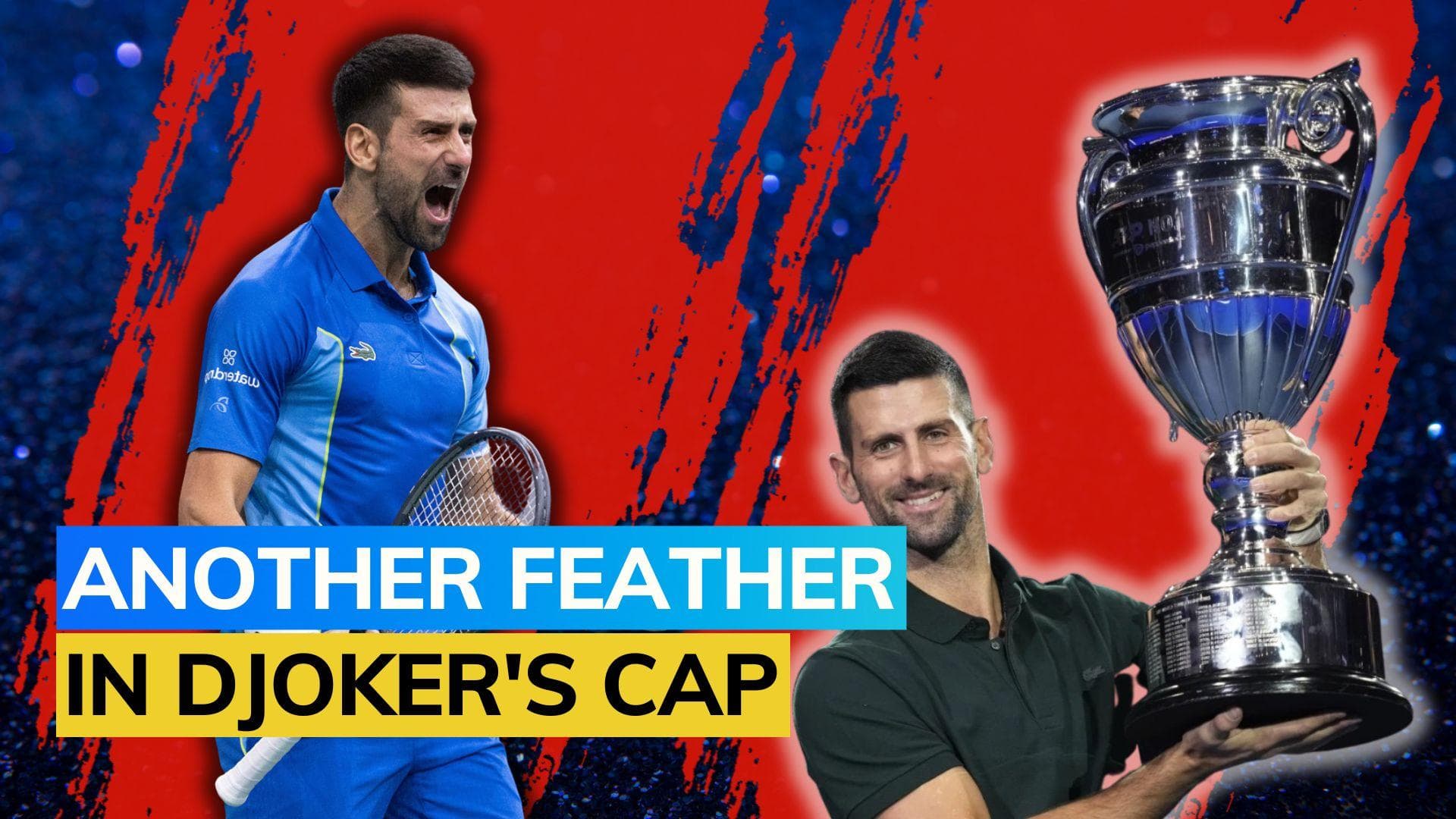 Watch: Novak Djokovic says he's relieved to secure year-end World No. 1 ranking