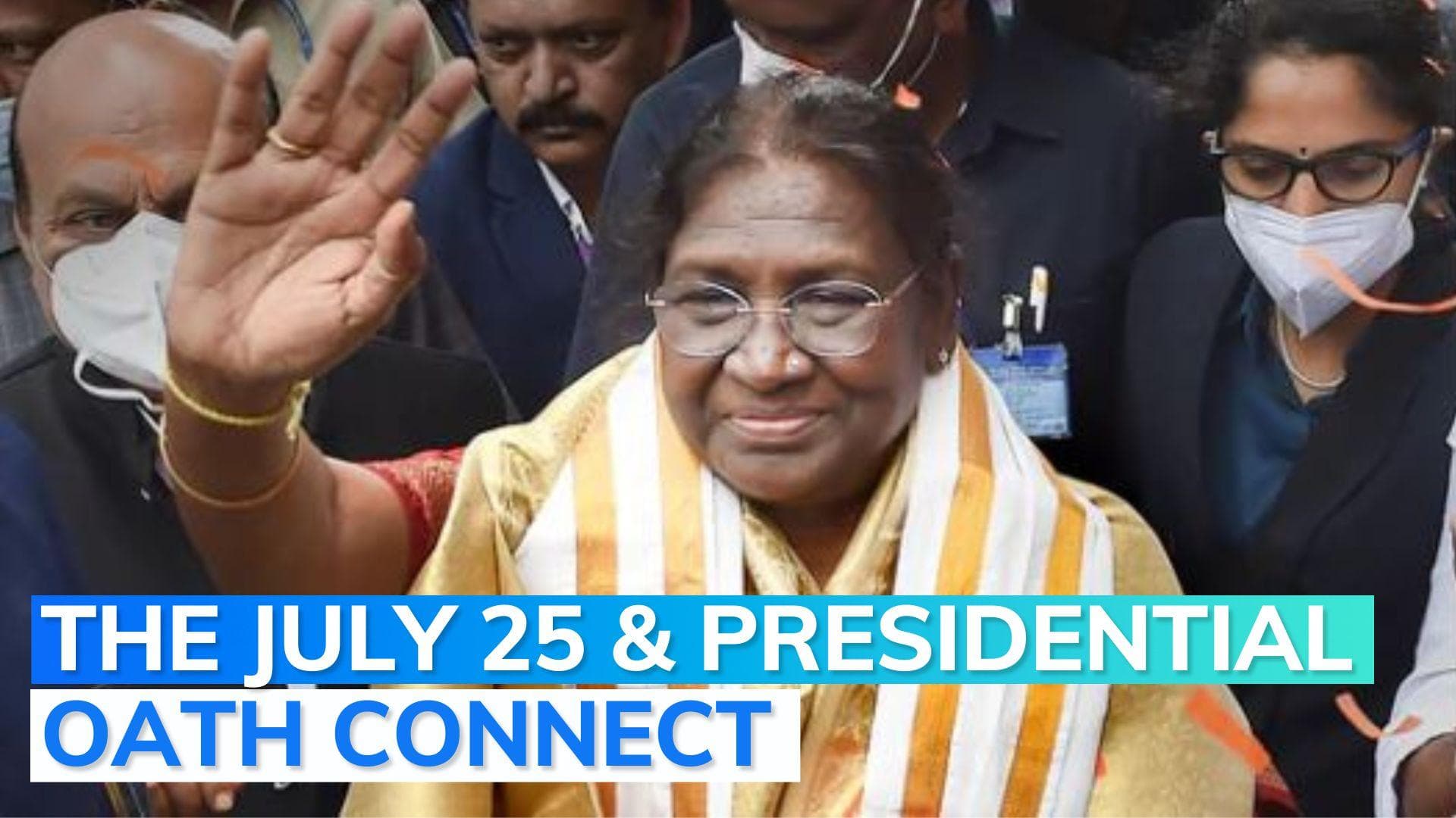 July 25: Droupadi Murmu 10th successive president to take oath on this date