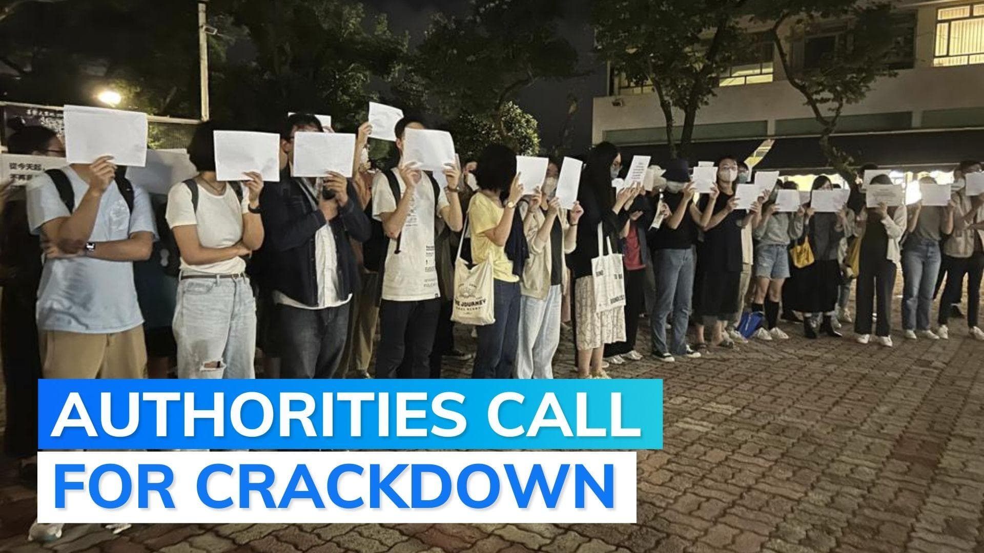 Strict patrolling, cell phone checking: China's forces mobilise to end anti-covid policy protests