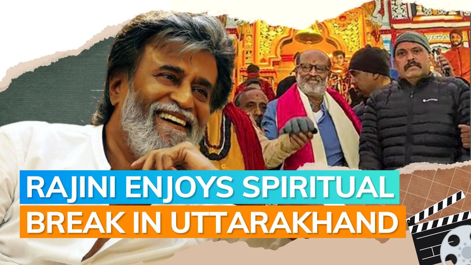 Rajinikanth visits Badrinath Temple to offer prayers after 'Jailer' receives positive response | watch