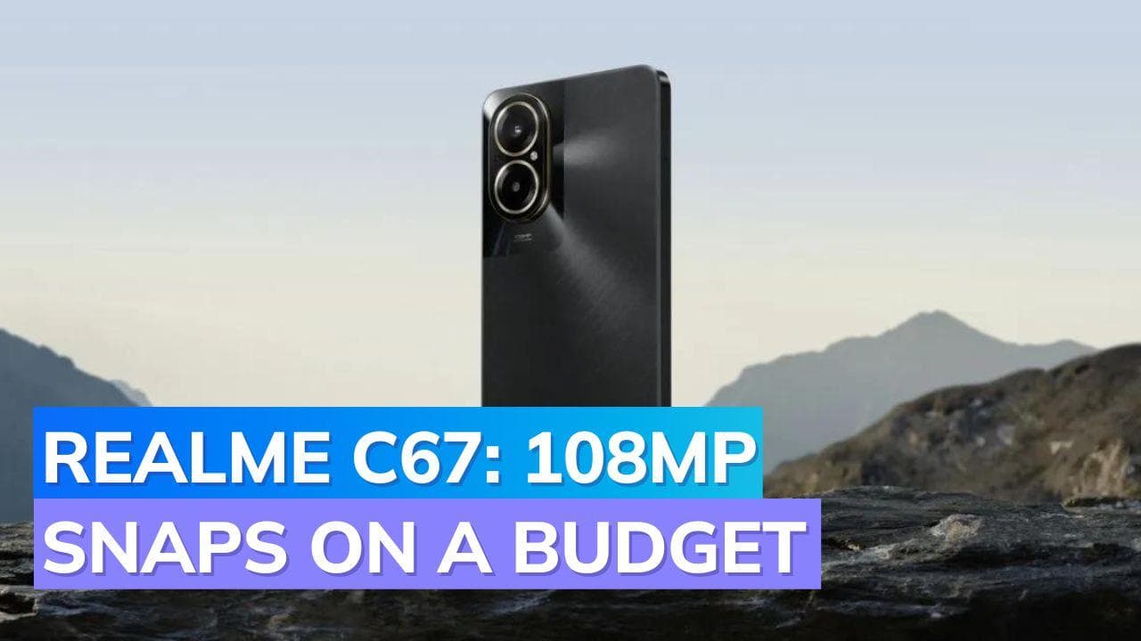Realme C67 launched with 108MP camera and 5000mAh battery