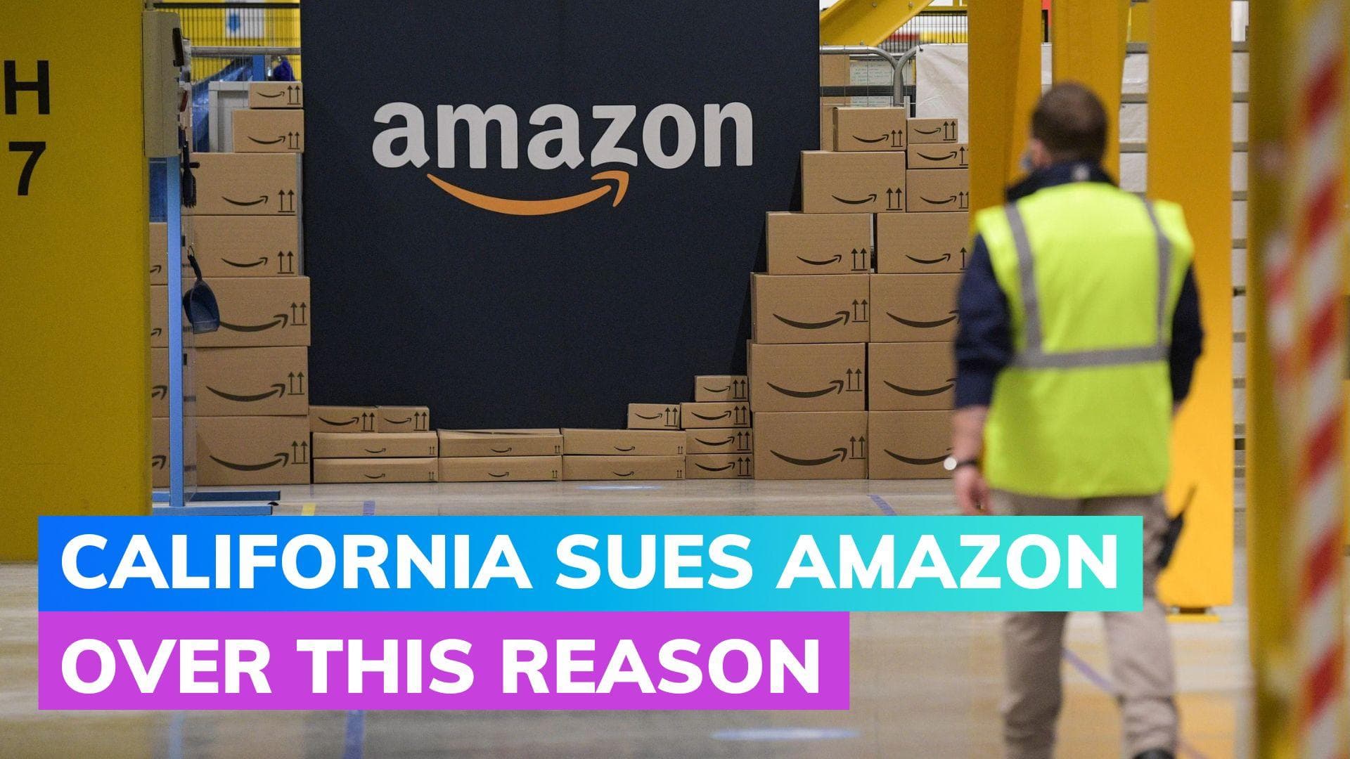 California sues Amazon for alleging antitrust violations 