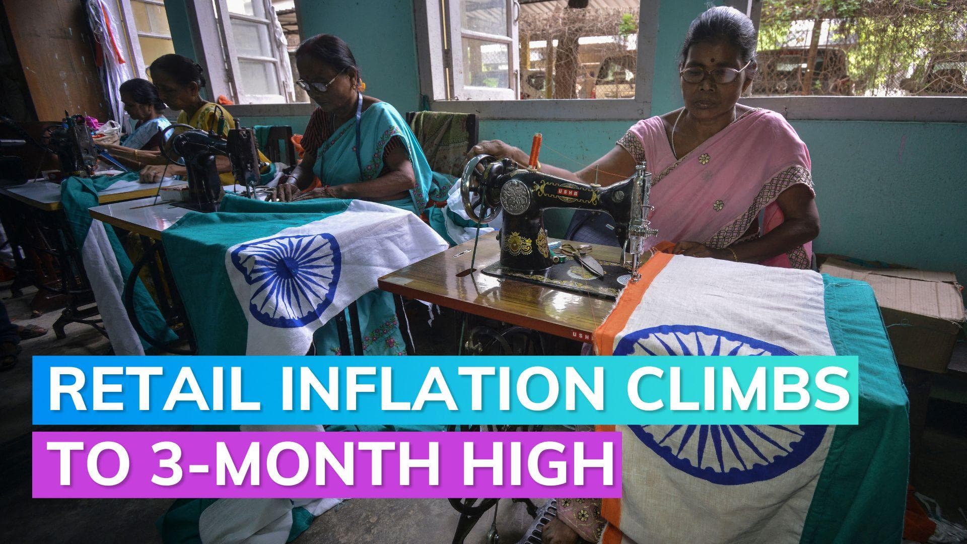 Retail inflation rises to a 3-month peak of 5.55% in November