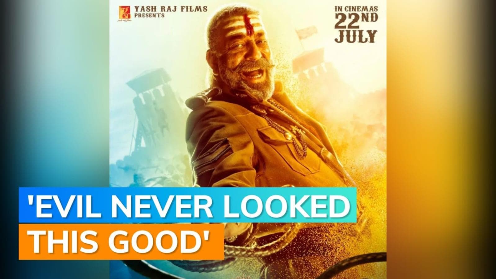 'Shamshera:' Introducing Sanjay Dutt as Daroga Shudh Singh and Vaani Kapoor as Sona in new posters 