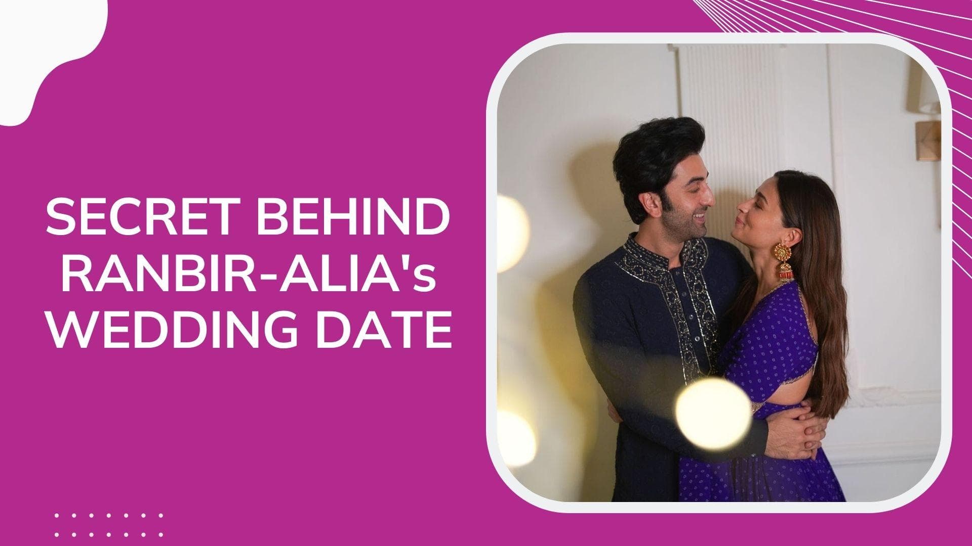 What is the numerology behind Ranbir Kapoor and Alia Bhatt's wedding date?