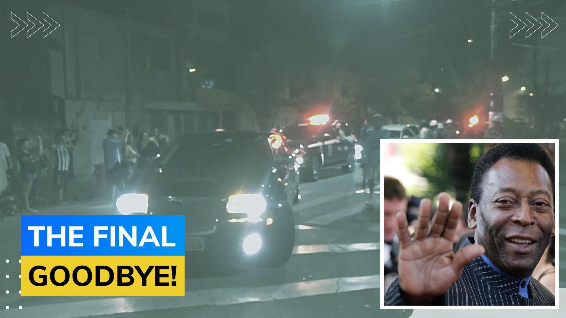 Watch! Coffin of football legend Pele arrives in Santos for funeral