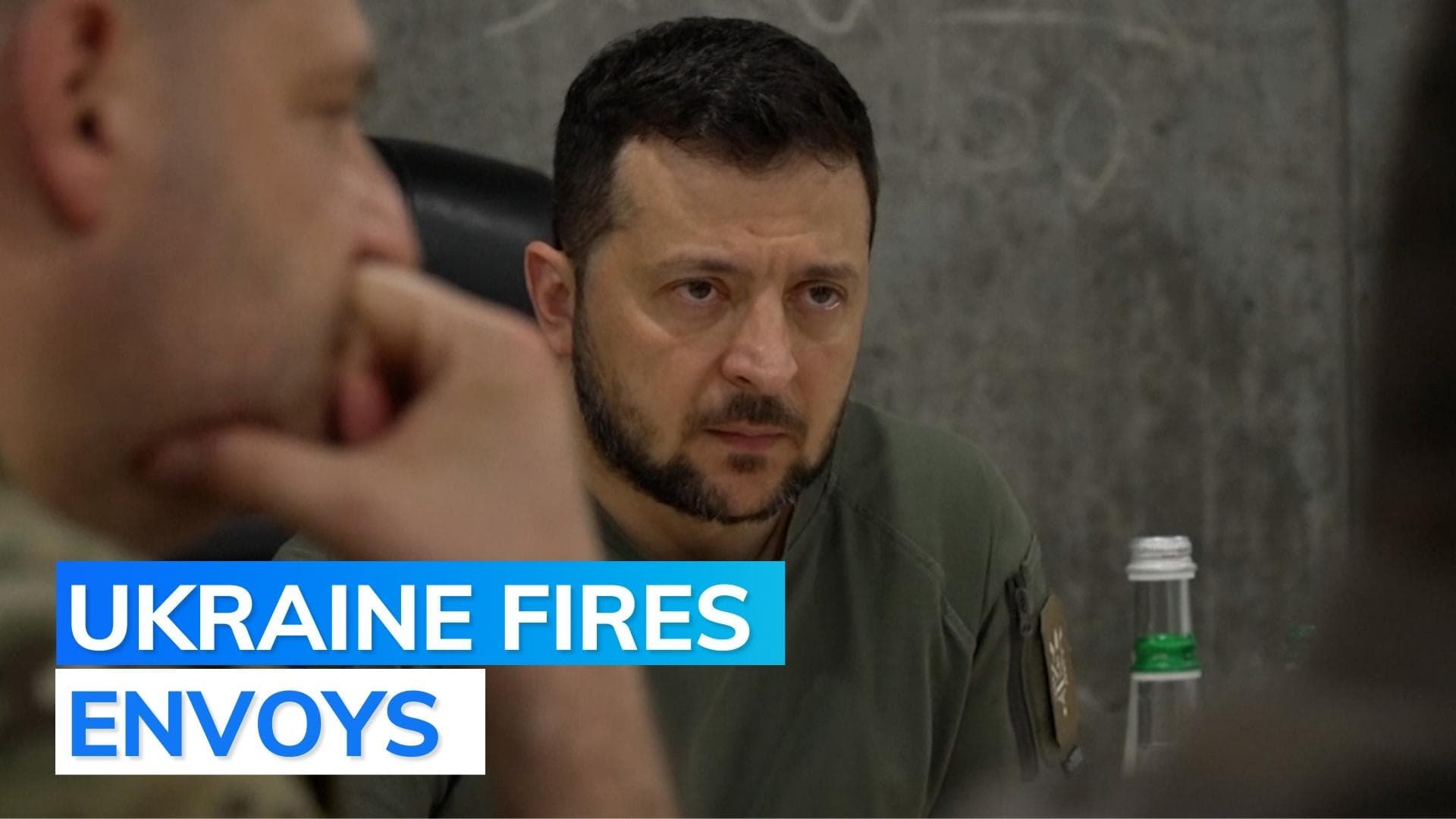 Ukrainian President Volodymyr Zelenskyy sacks envoy to India, 8 other countries