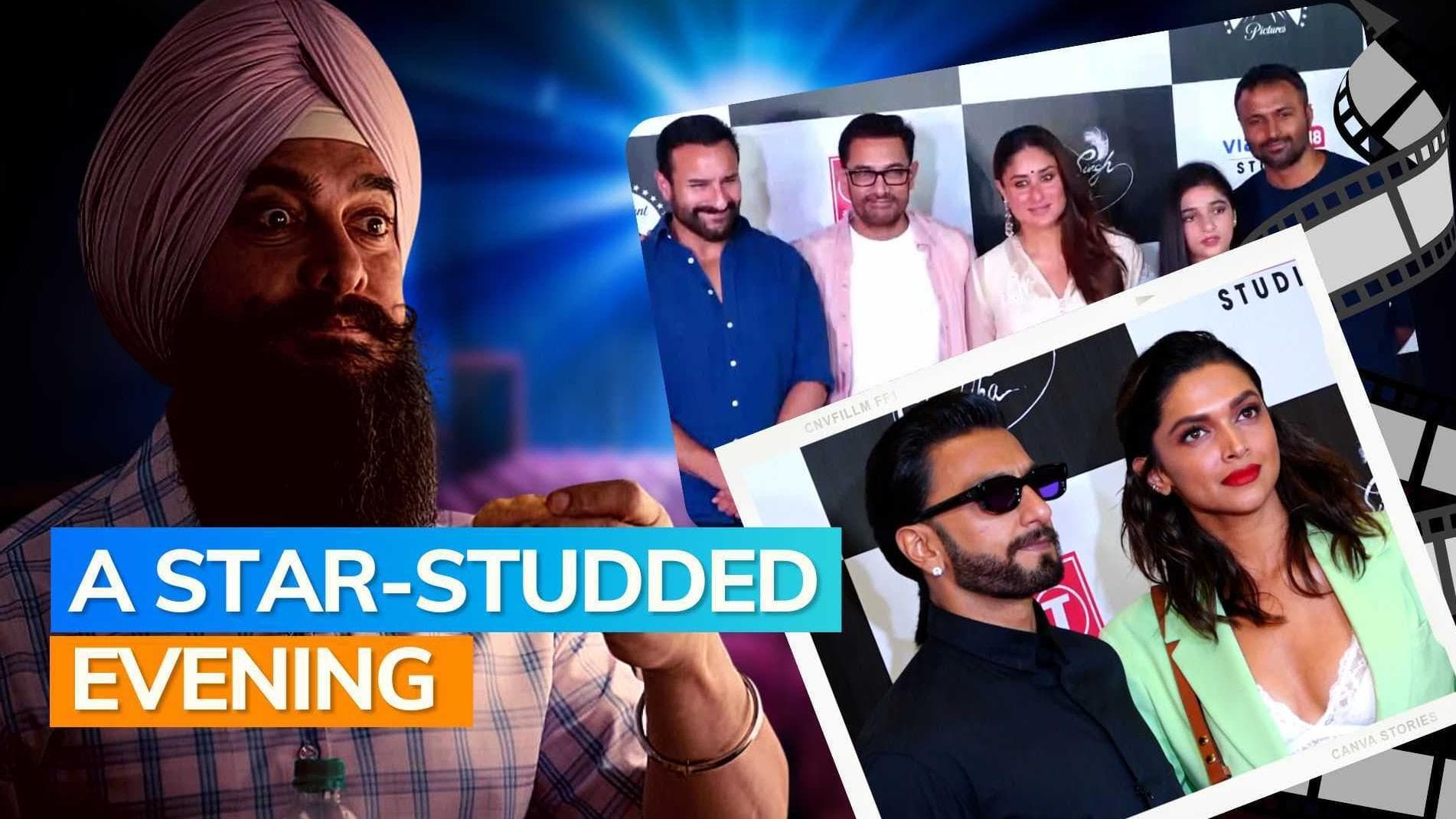 'Laal Singh Chaddha' premiere: Kareena Kapoor Khan, Aamir Khan, Saif Ali Khan & others grace red carpet