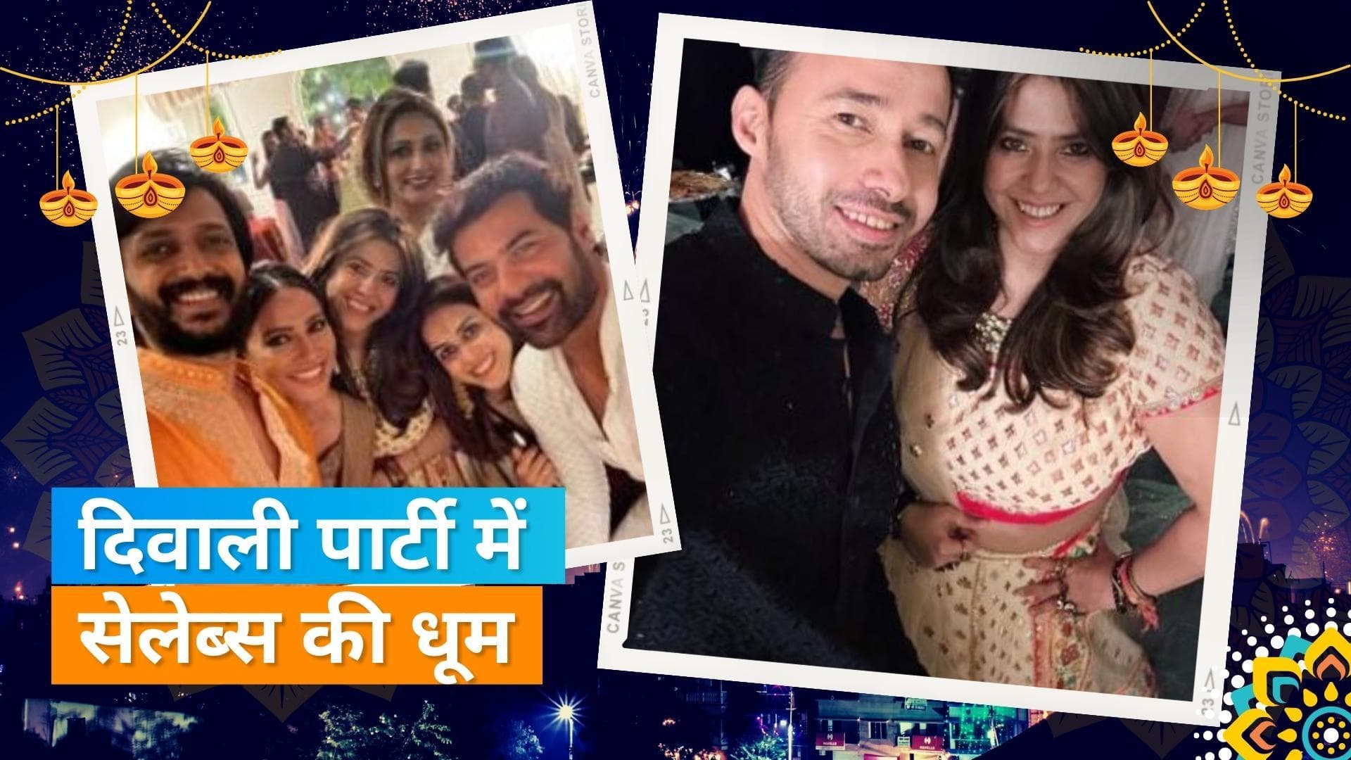 Ekta Kapoor की दिवाली पार्टी में शामिल हुए कई सितारे, ग्रीन कलर के आउटफिट में कंगना ने बिखेरा जलवा