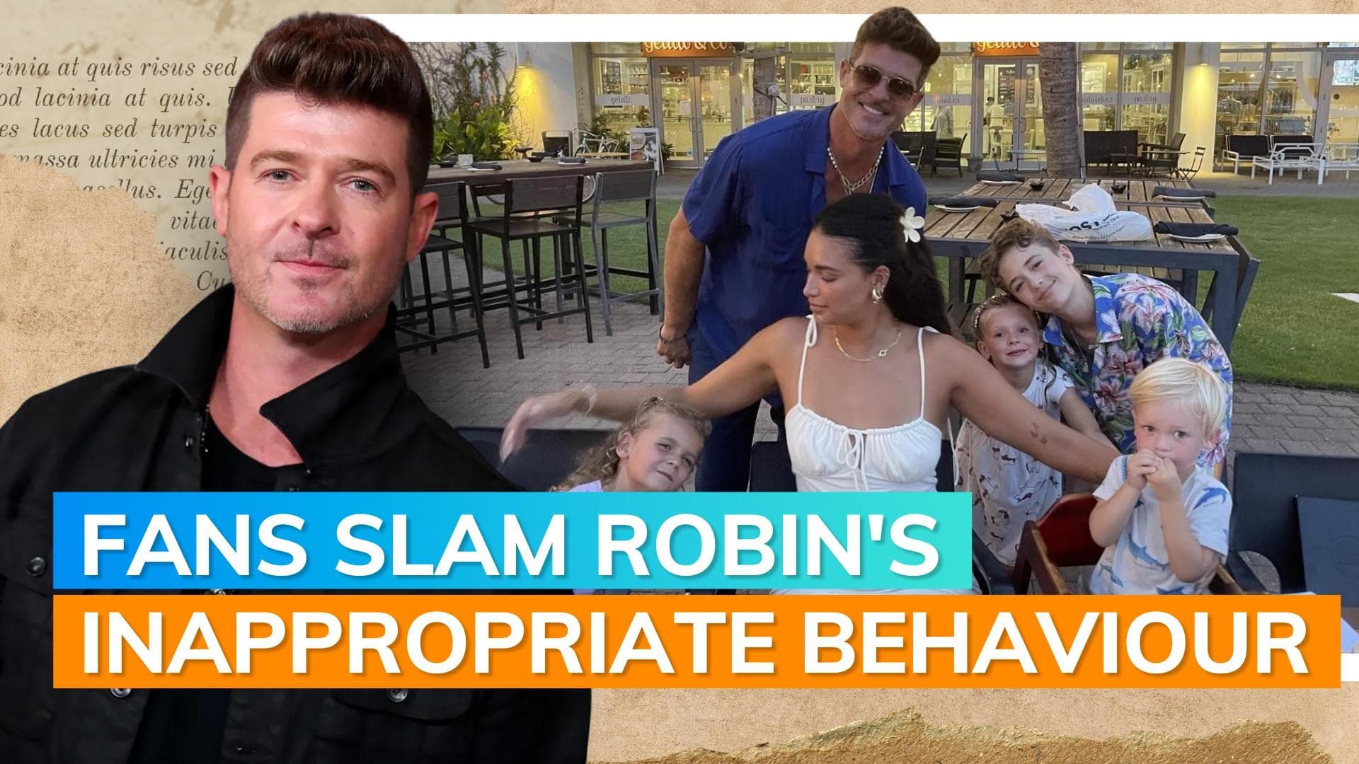 Robin Thicke's Troubling Night: Viral Video Captures Drunken Behavior with Fiancee