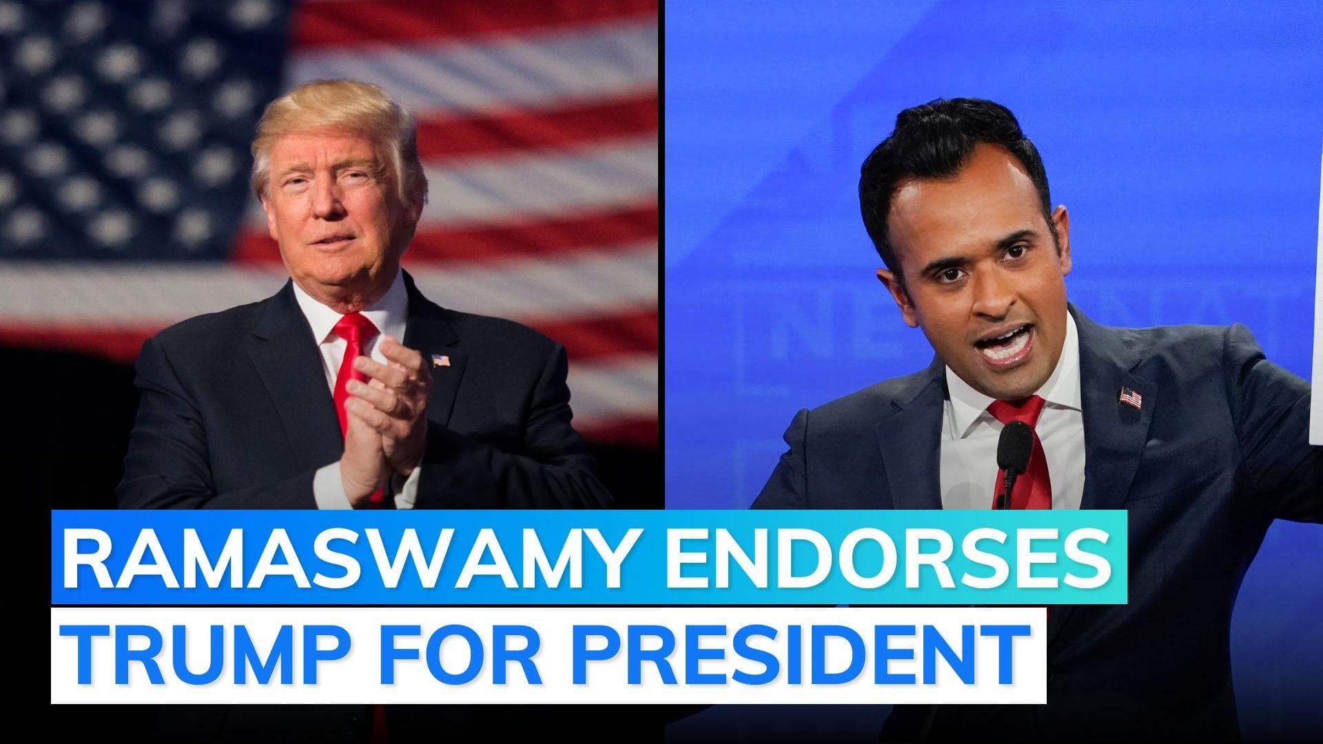 Vivek Ramaswamy drops out of US presidential race after Iowa loss