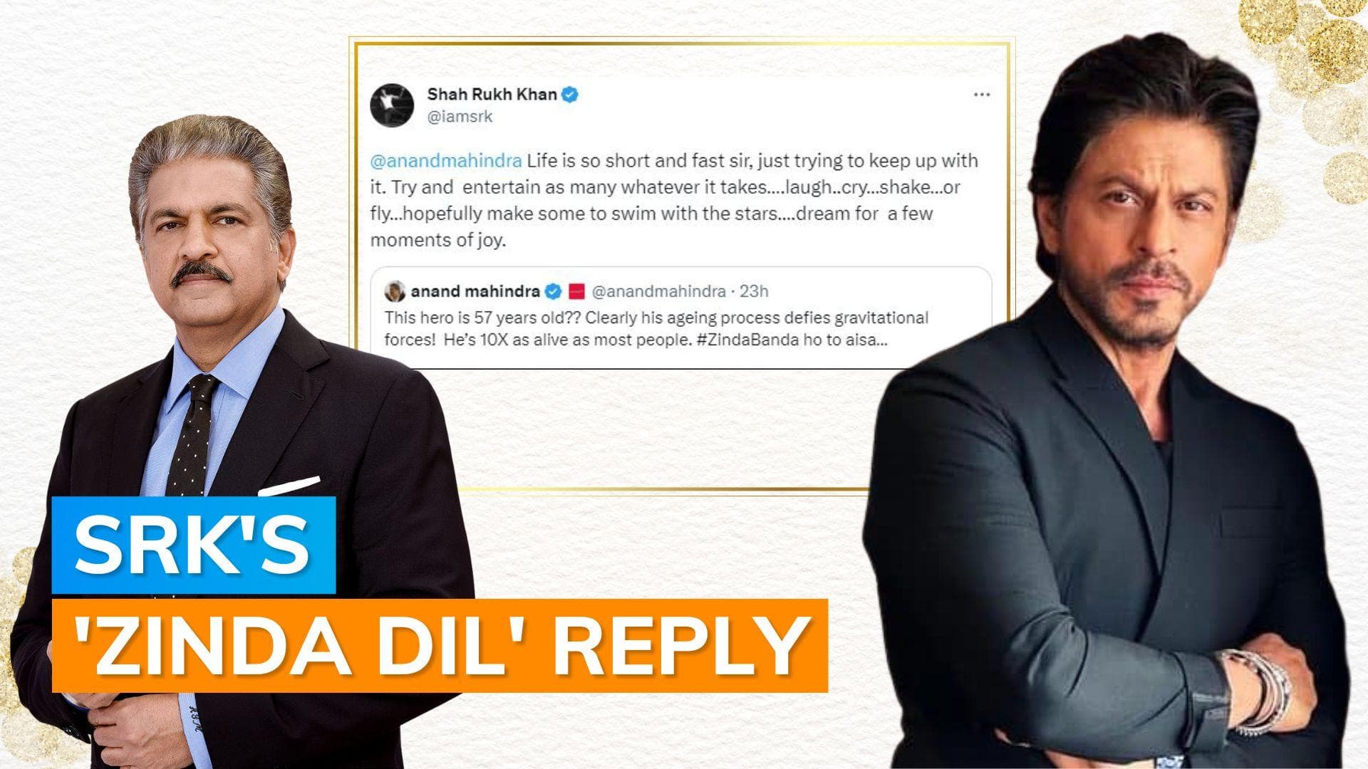 Shah Rukh Khan reacts after Anand Mahindra praises his dance in 'Jawan's 'Zinda Banda': 'Life is short' 