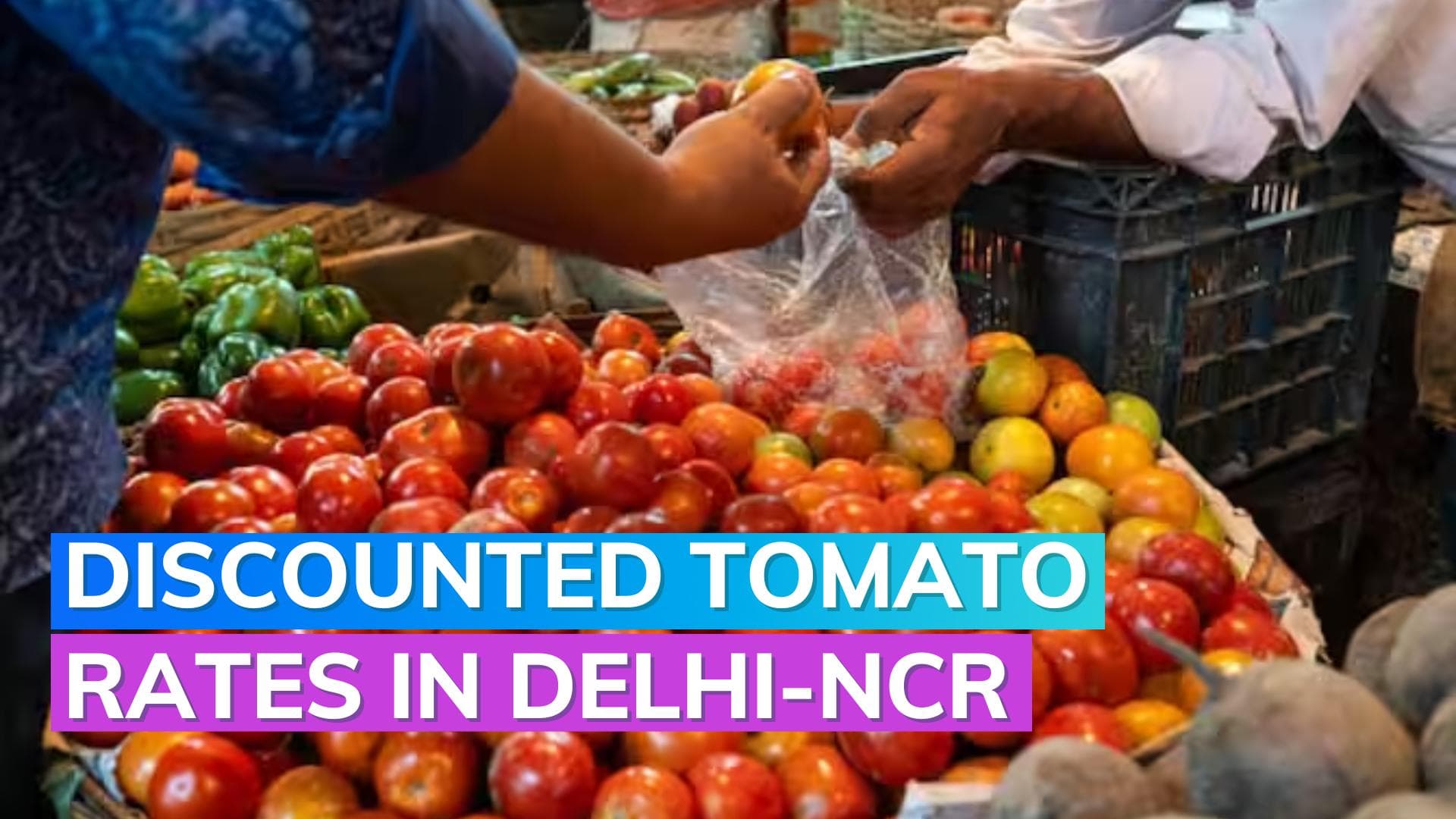 Tomatoes to be sold at discounted rates in Delhi-NCR