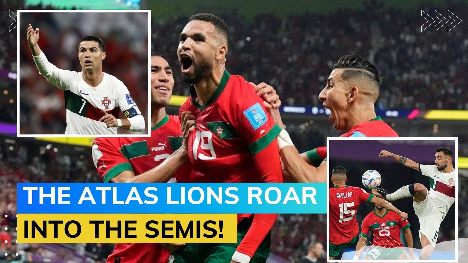 WATCH Highlights: Morocco beat Portugal 1-0, become first African side in FIFA World Cup semis
