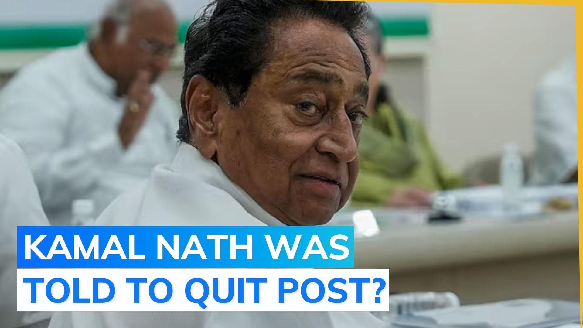 Nath quits as MP Congress chief after 'kamal' bloom, Jitu Patwari takes over 