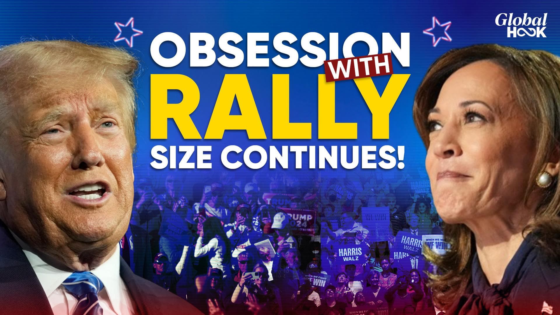 Kamala Harris 'Invites' Voters To Donald Trump's Rallies To Settle 'Crowd Size' Debate