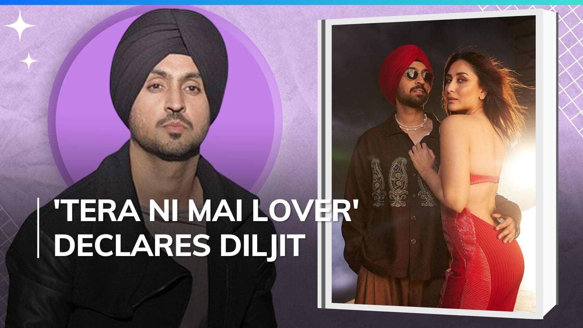 Diljit Dosanjh and Kareena Kapoor Khan's chemistry sets the Internet on fire; pics inside