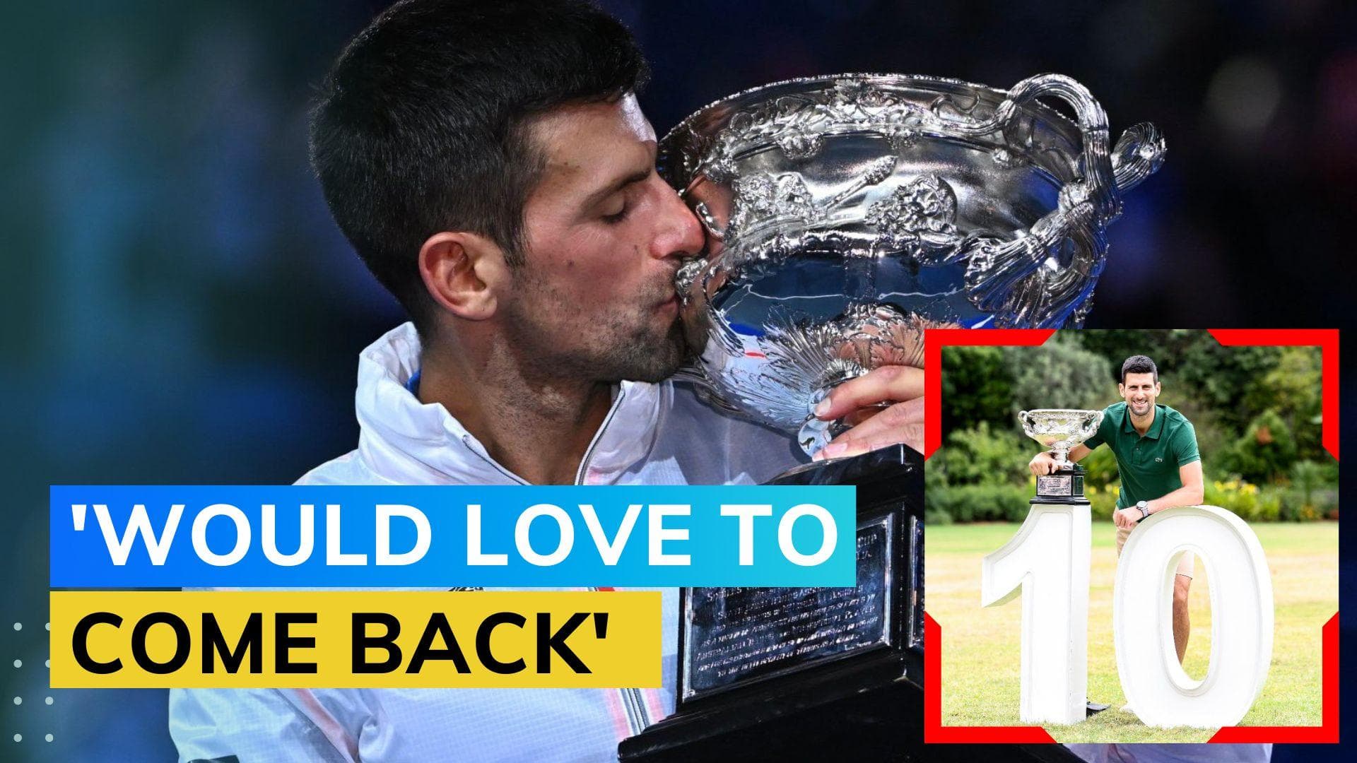 Australian Open 2023: Novak Djokovic aims to be back next year after 'positive experience'