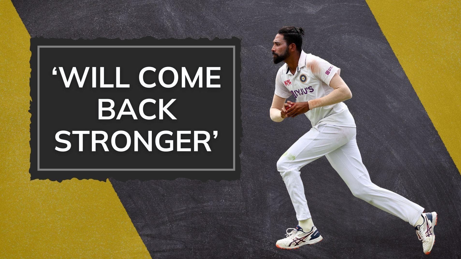 Mohammed Siraj hopeful of powerful comeback in the Test match vs England