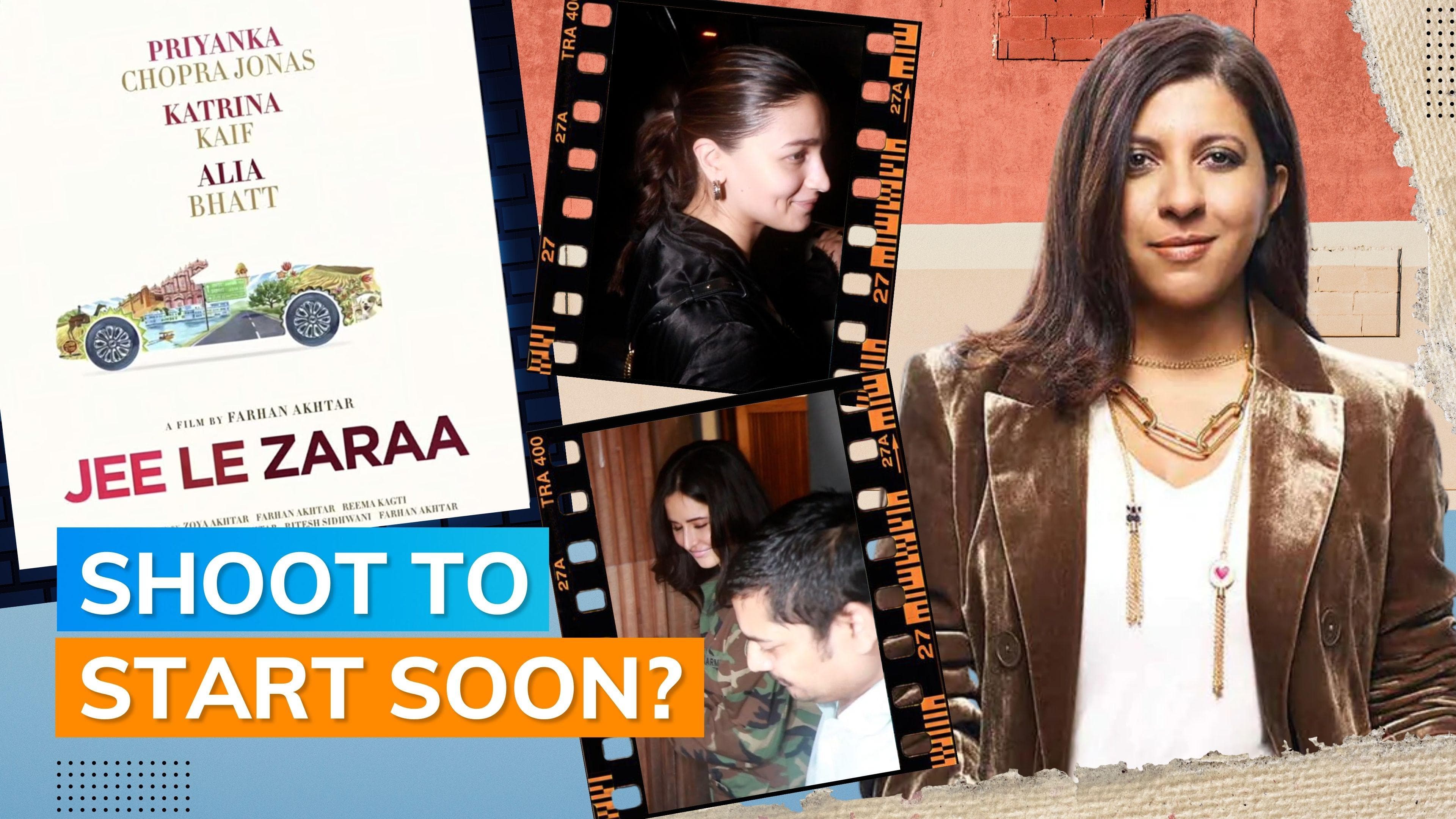 Alia Bhatt and Katrina Kaif seen outside Zoya Akhtar's house; fans suspect them working for 'Jee Le Zara'