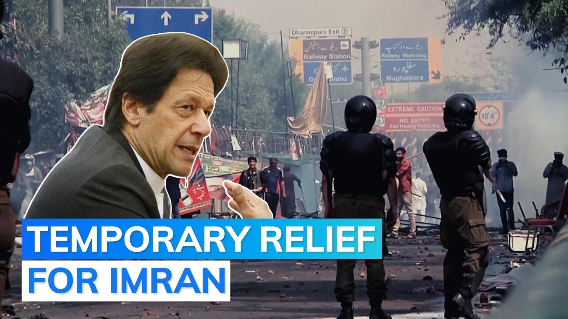 Lahore High Court stays police action outside Imran's house | Toshakhana case