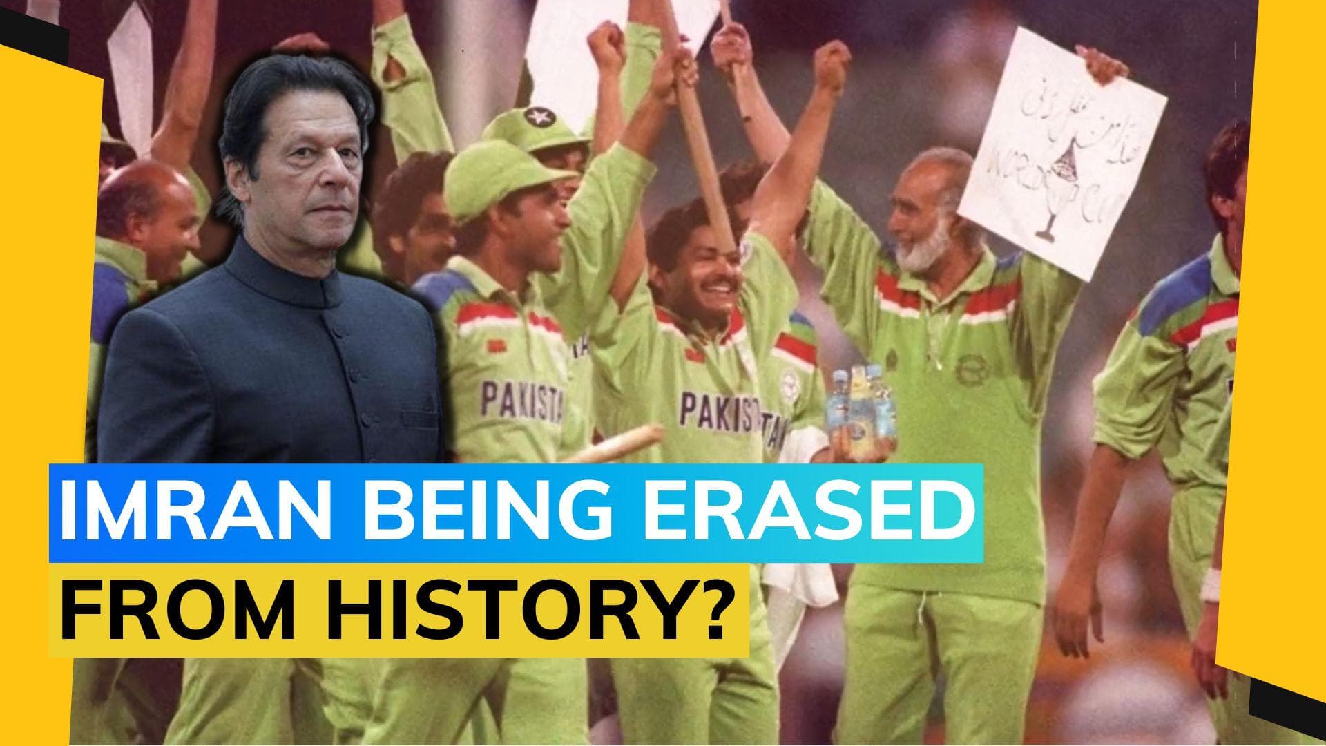 Former Pakistan captain Imran Khan left out of Pakistan Cricket Board's tribute video