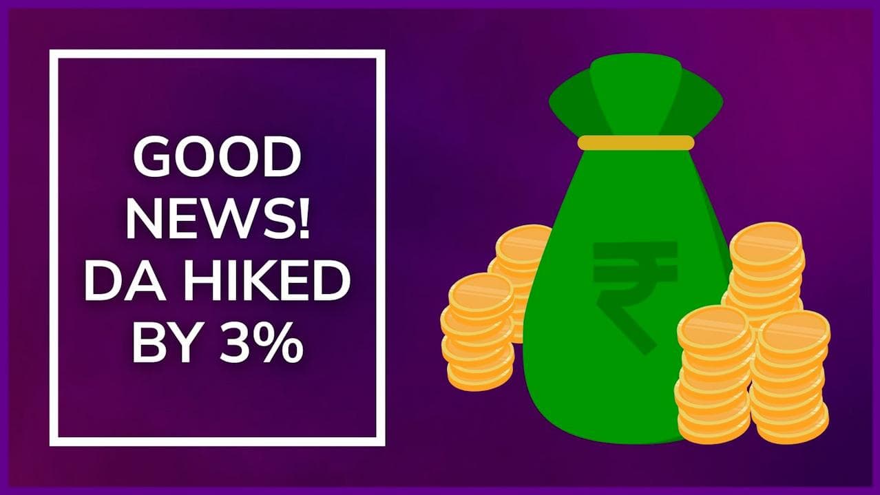 DA hike effective January 2022 announced; 50 lakh govt staff to benefit