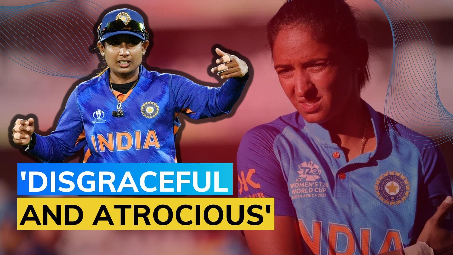 Mithali Raj schools Harmanpreet Kaur for bad behaviour against Bangladesh