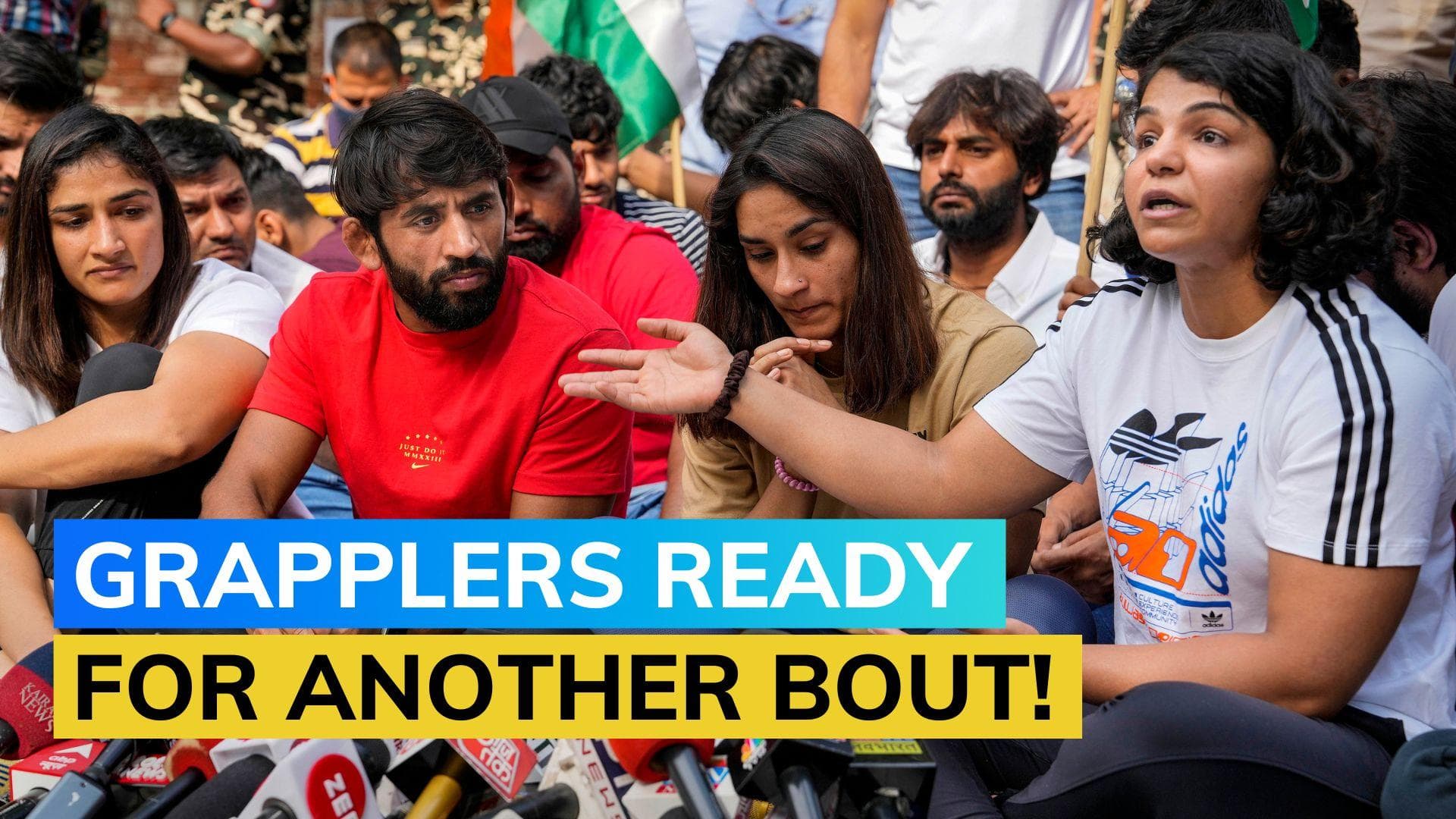 Wrestlers vs WFI - We won't end the protest till arrest is made: Bajrang Punia