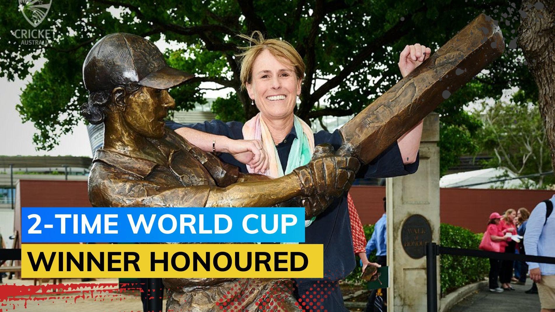 Australia's Belinda Clark becomes first woman cricketer honoured with sculpture