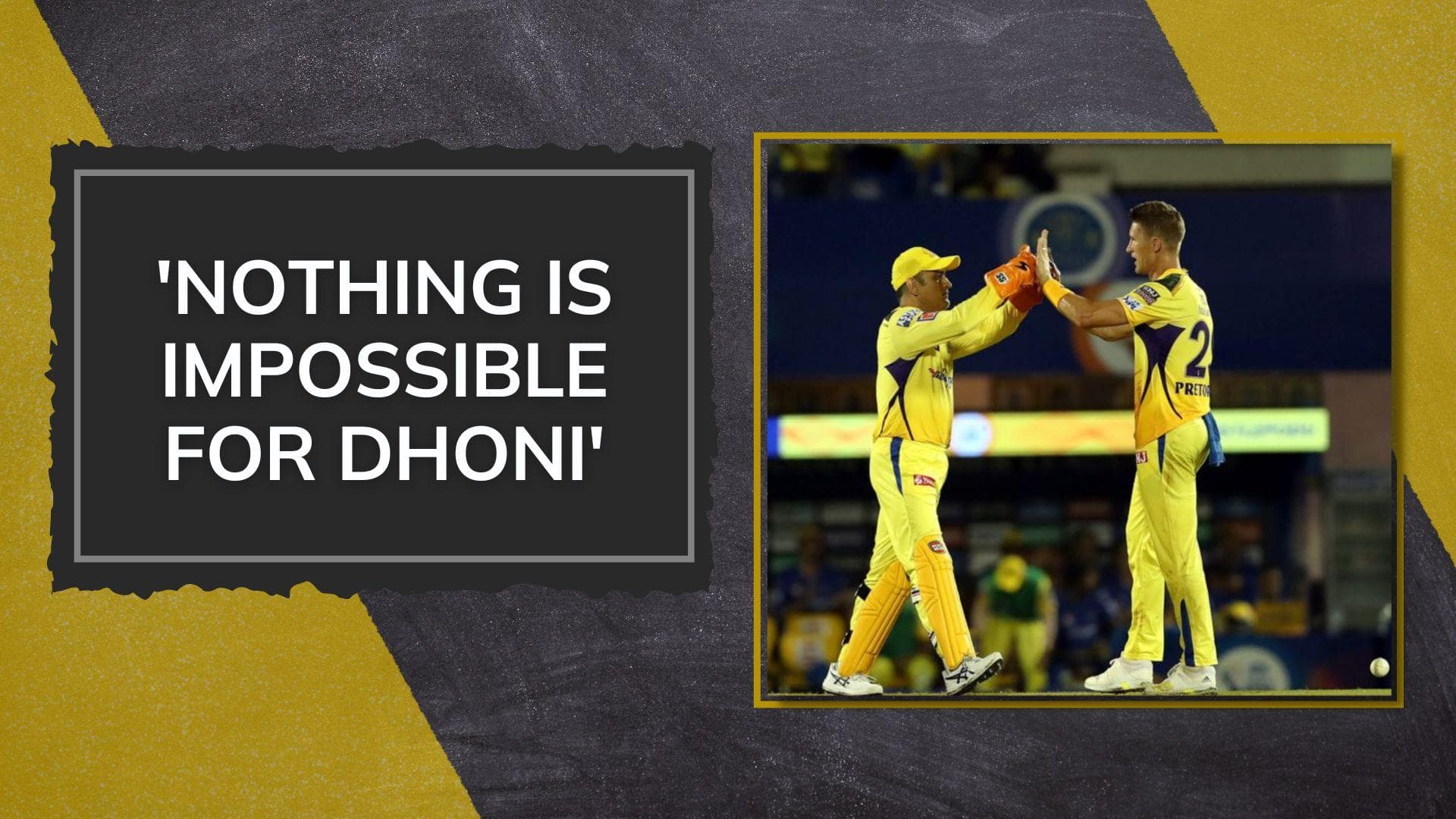 'I loved playing under MS Dhoni, want to emulate his calmness' - Dwaine Pretorius 