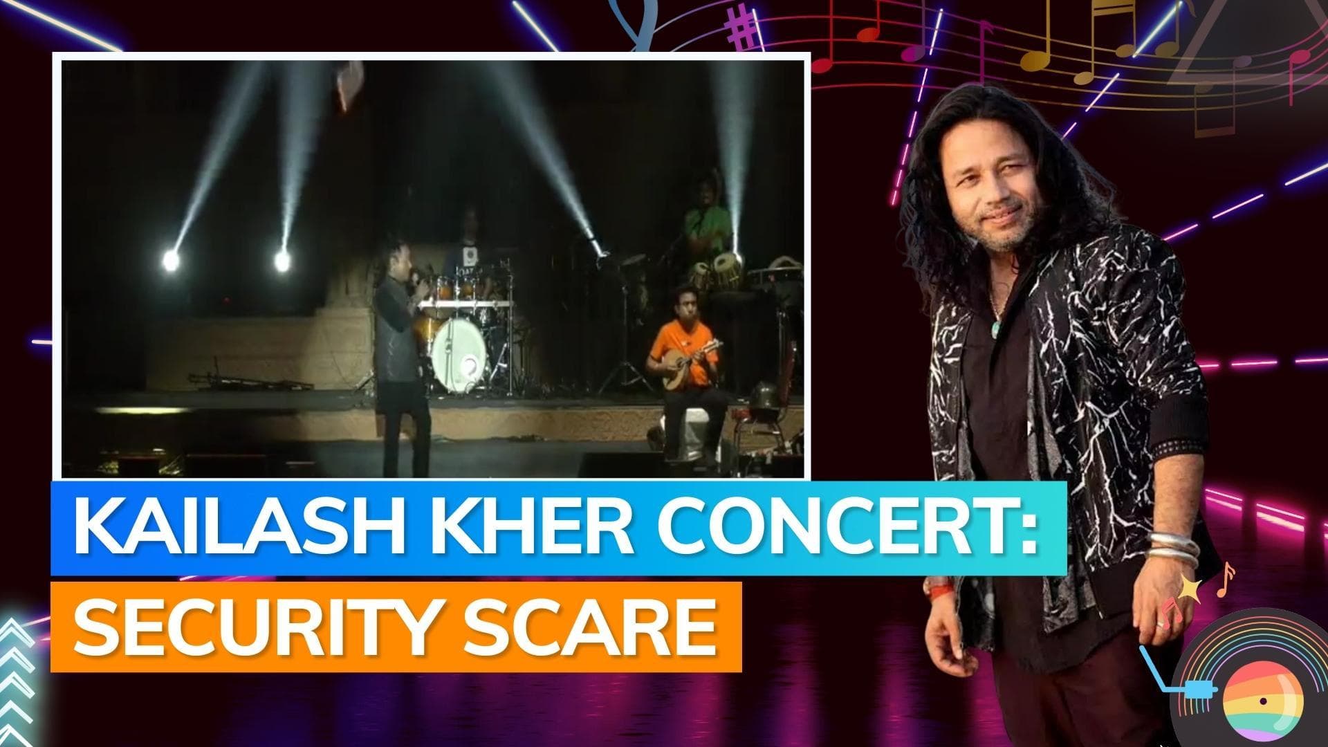 Watch: Bottle thrown at singer Kailash Kher during Karnataka show 