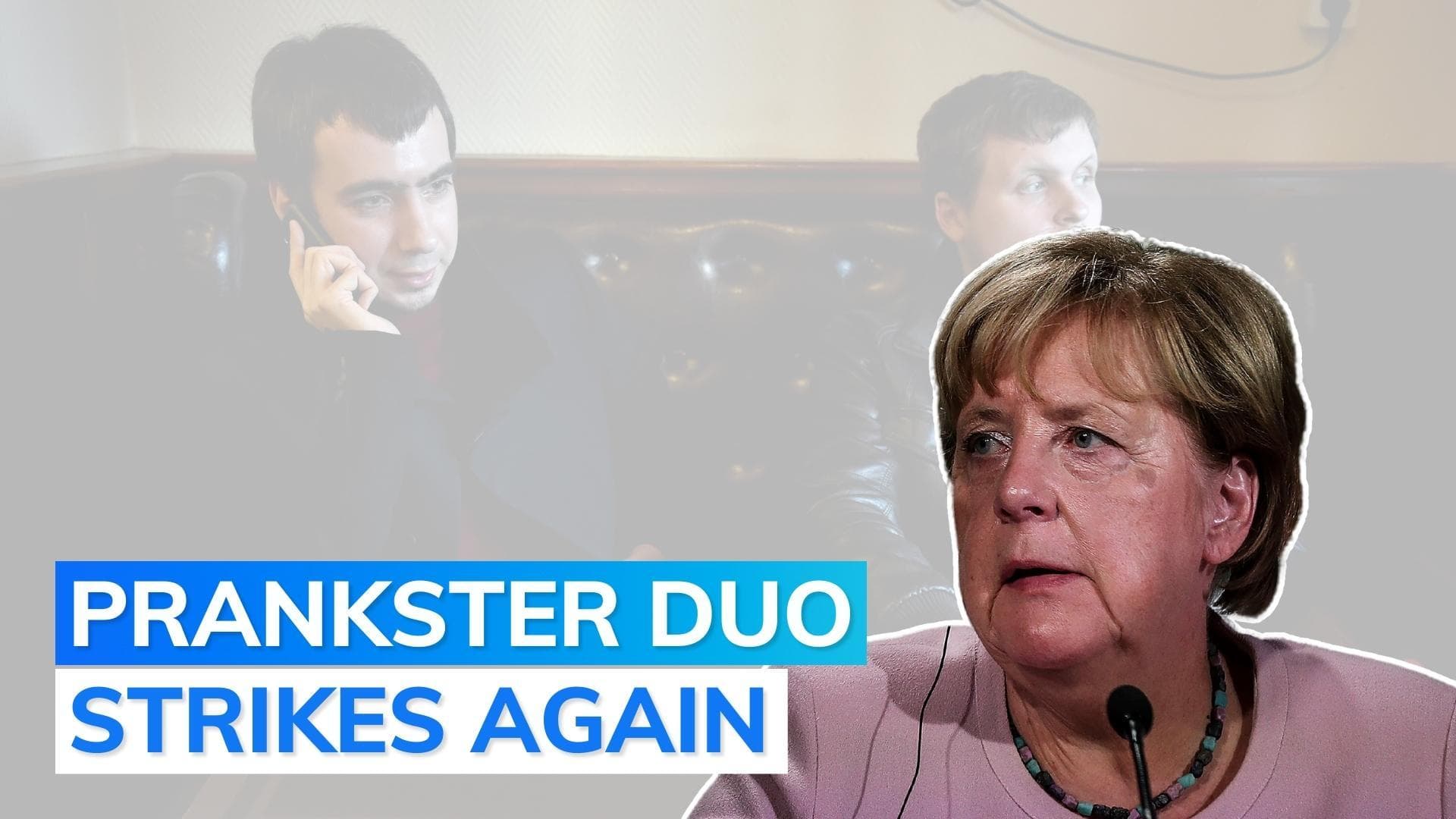 Russian pranksters call ex-German Chancellor Merkel posing as Ukraine's ex-leader